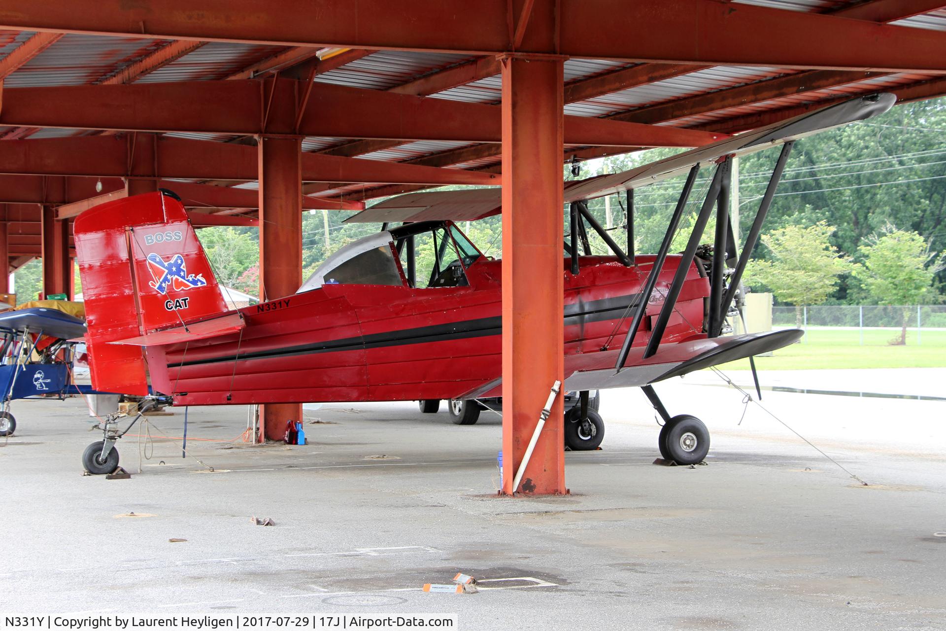 N331Y, Grumman G-164 C/N 206, Taken at Donalsonville Municipal Airport, Alabama