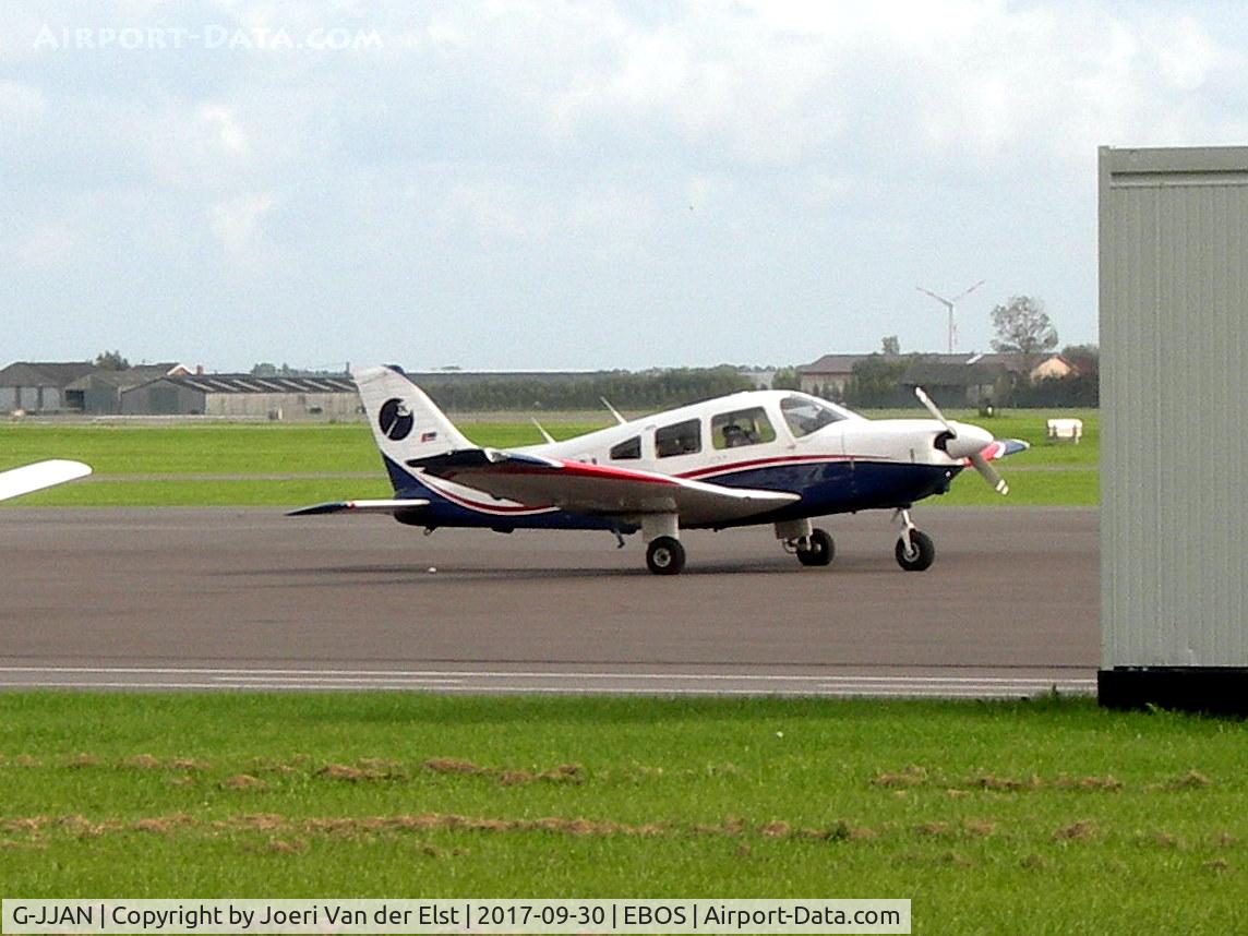 G-JJAN, 1986 Piper PA-28-181 Cherokee Archer II C/N 28-90007, Parked