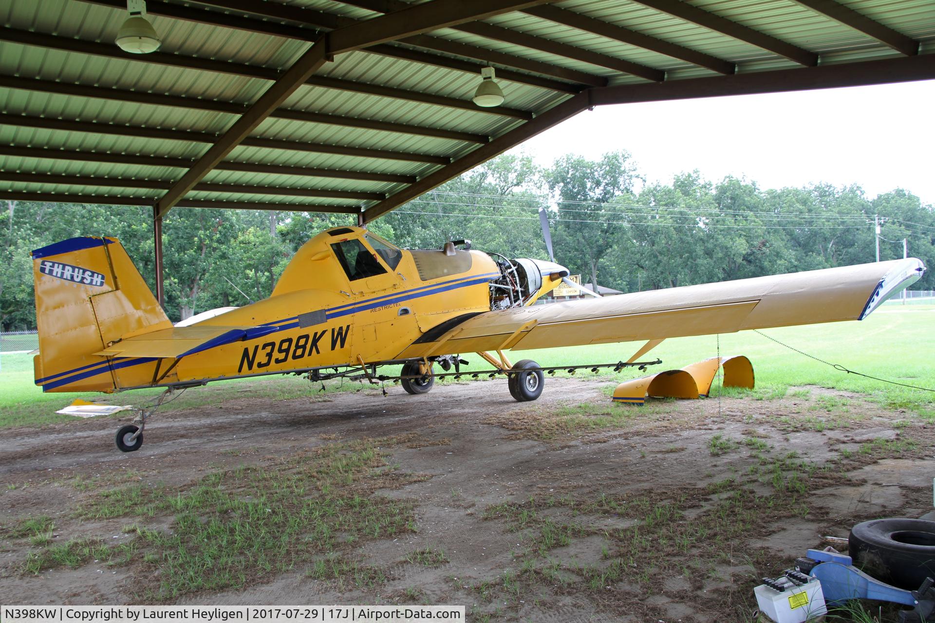 N398KW, Ayres S2R-T34 Thrush C/N T34-212, Photo taken at Donalsonville Municipal Airport