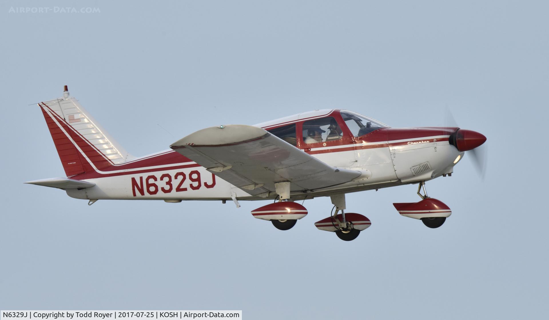 N6329J, 1968 Piper PA-28-180 C/N 28-4737, Airventure 2017