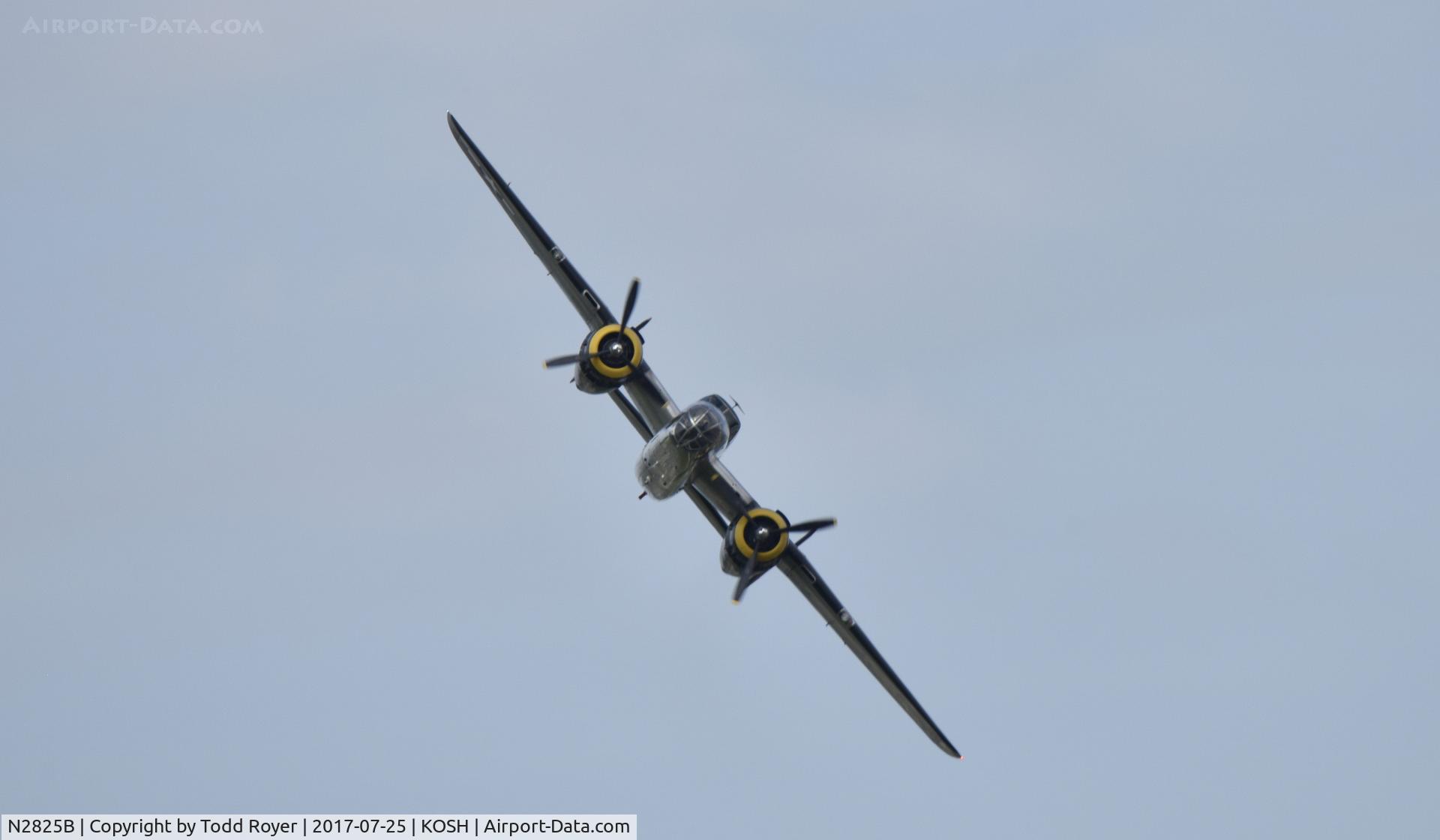 N2825B, 1940 North American RB-25 Mitchell C/N 62-2837, Airventure 2017