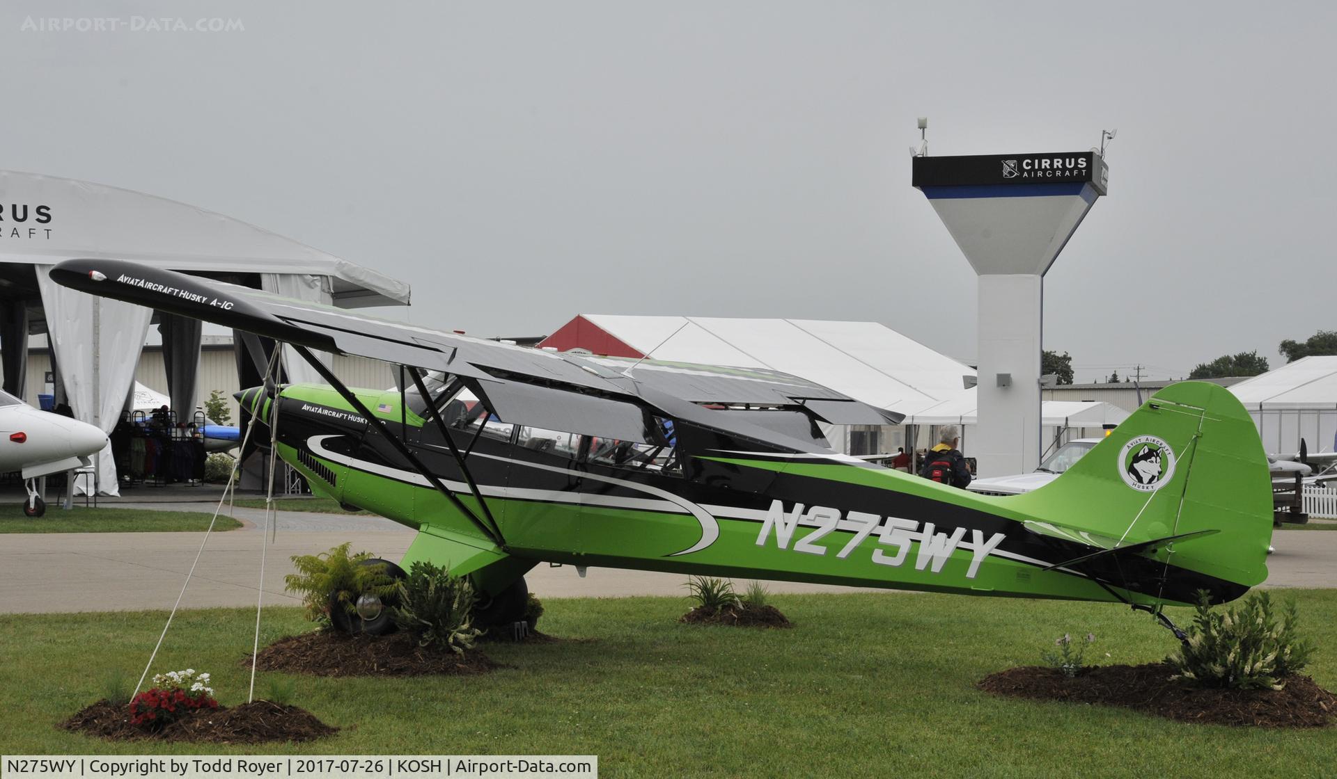 N275WY, 2017 Aviat A-1C-180 Husky C/N 3275, Airventure 2017