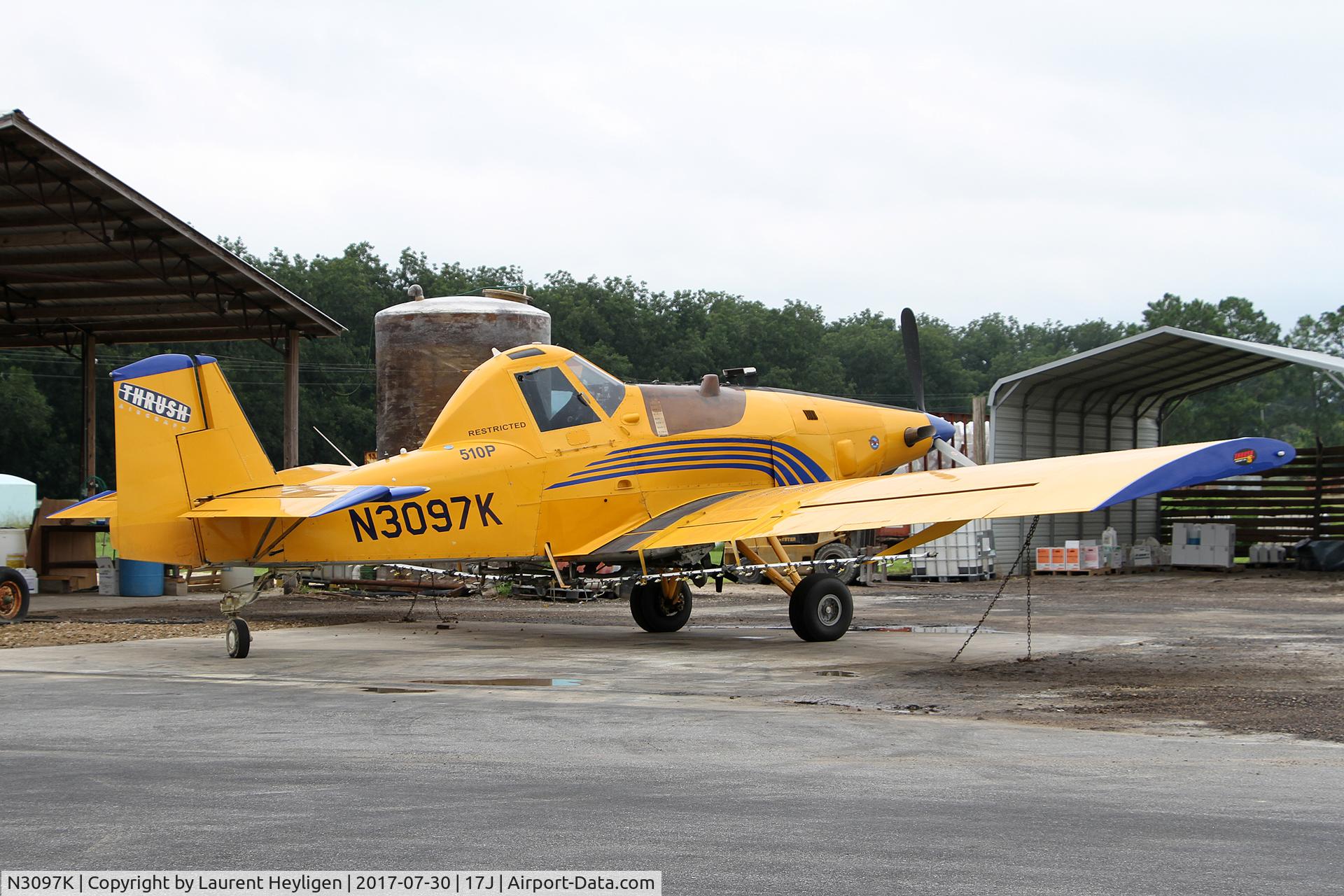 N3097K, 1989 Ayres S2R-T34 Thrush C/N T34-115, Taken at Donalsonville Municipal Airport