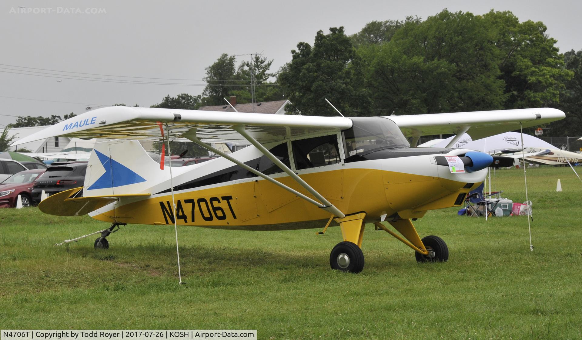 N4706T, 1963 Maule M-4 C/N 48, Airventure 2017