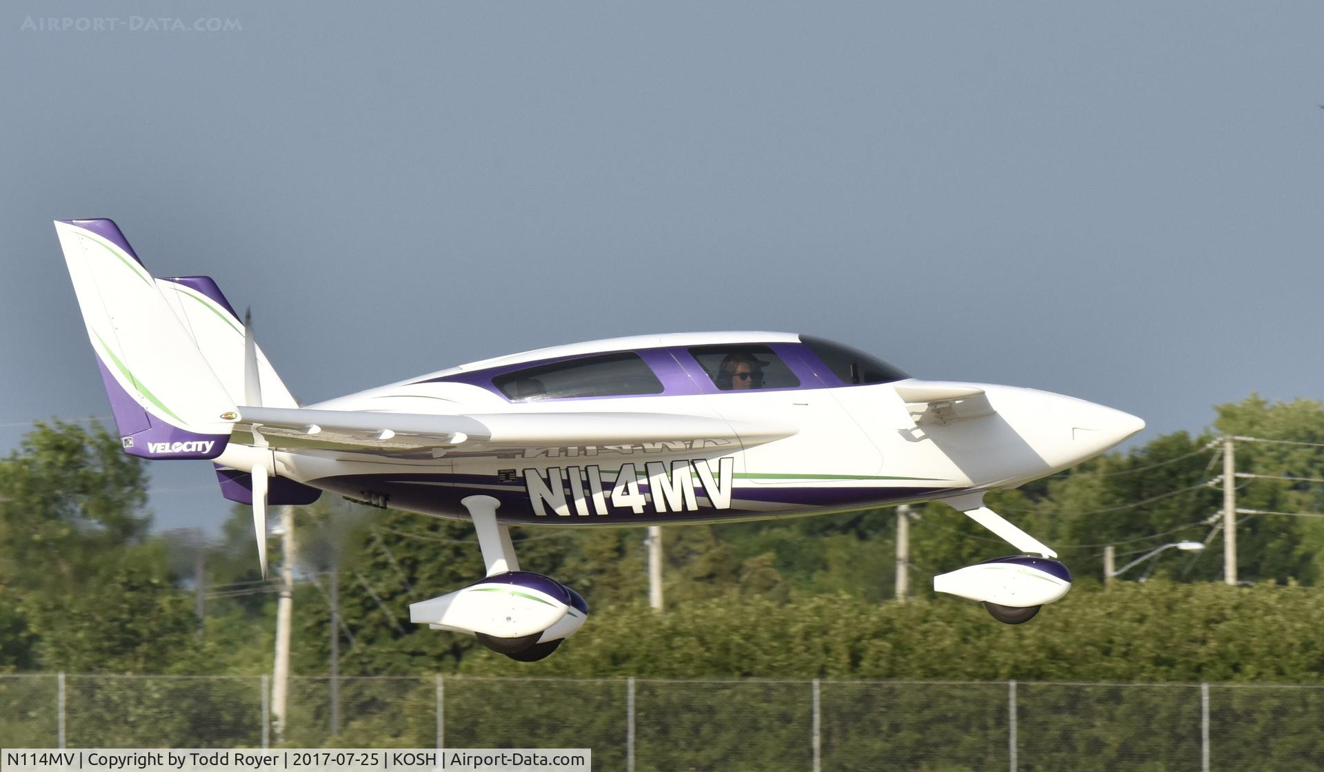 N114MV, Velocity Velocity XL C/N 1 (N114MV), Airventure 2017