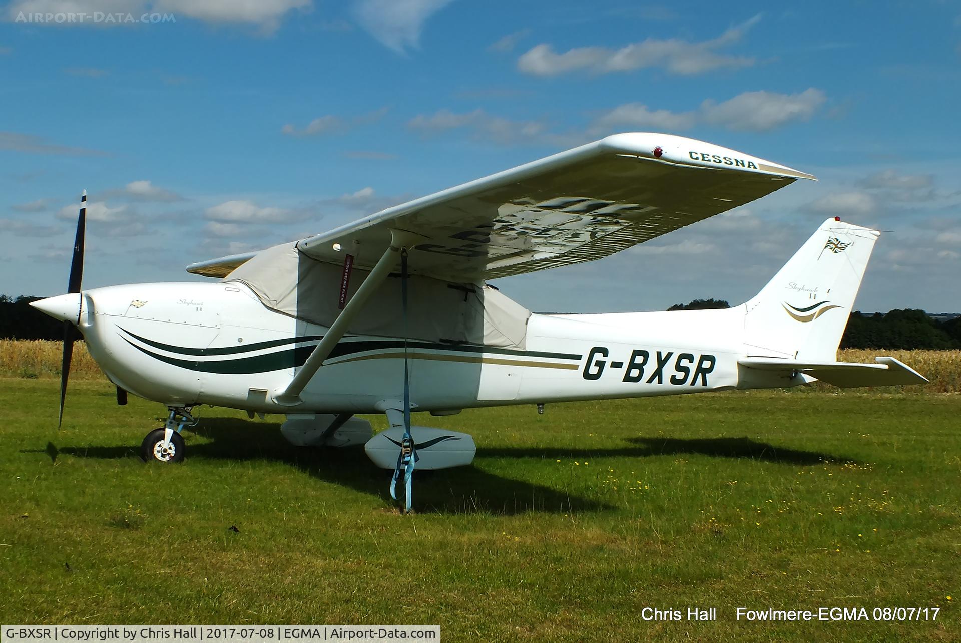 G-BXSR, 1980 Reims F172N Skyhawk C/N 2003, at Fowlmere