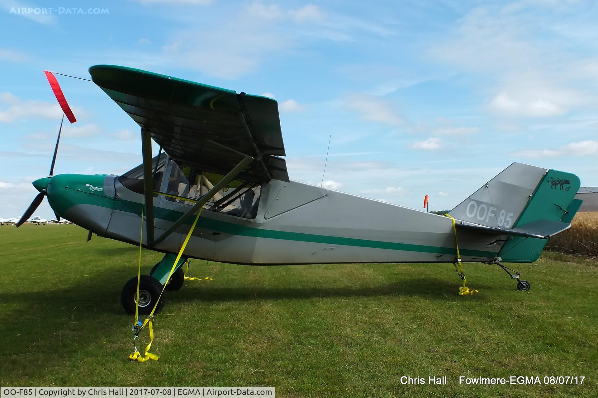 OO-F85, 2008 Rans S-6ES Coyote II C/N 01081848, at Fowlmere
