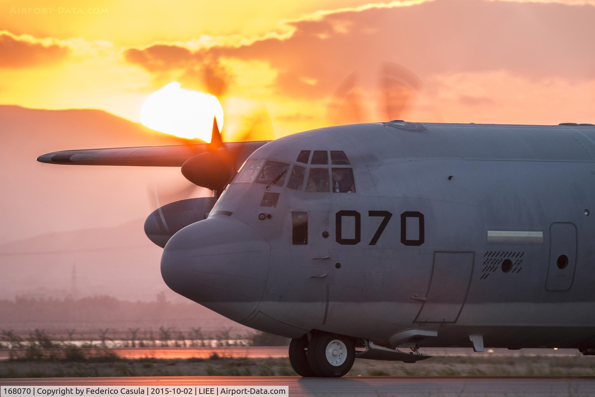 168070, Lockheed Martin KC-130J Hercules C/N 382-5661, Landing