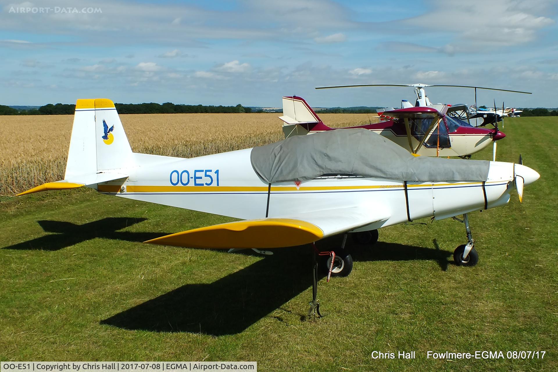 OO-E51, 2004 Alpi Aviation Pioneer 200WF C/N 67, at Fowlmere
