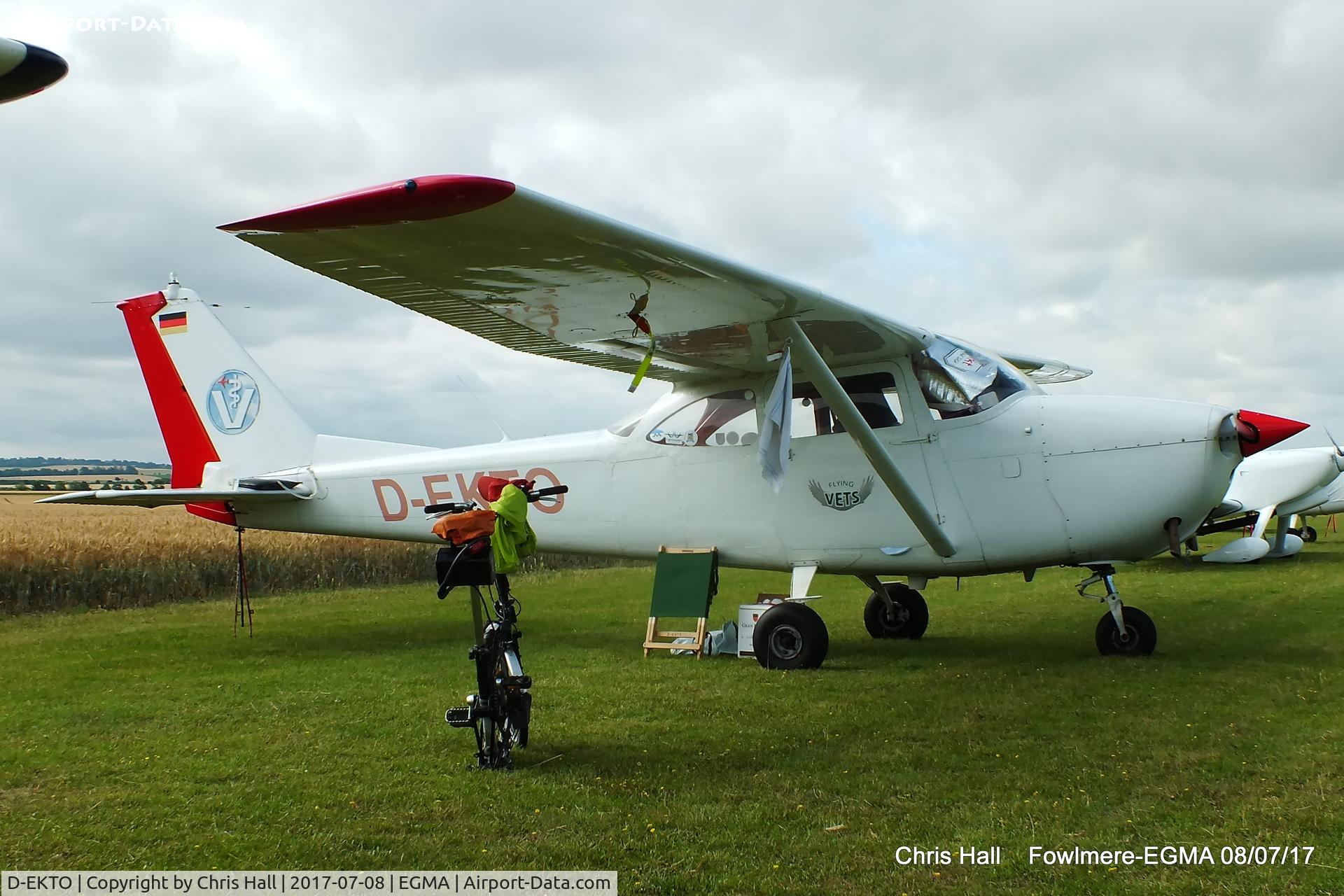 D-EKTO, Reims F172G Skyhawk C/N F172-0180, at Fowlmere