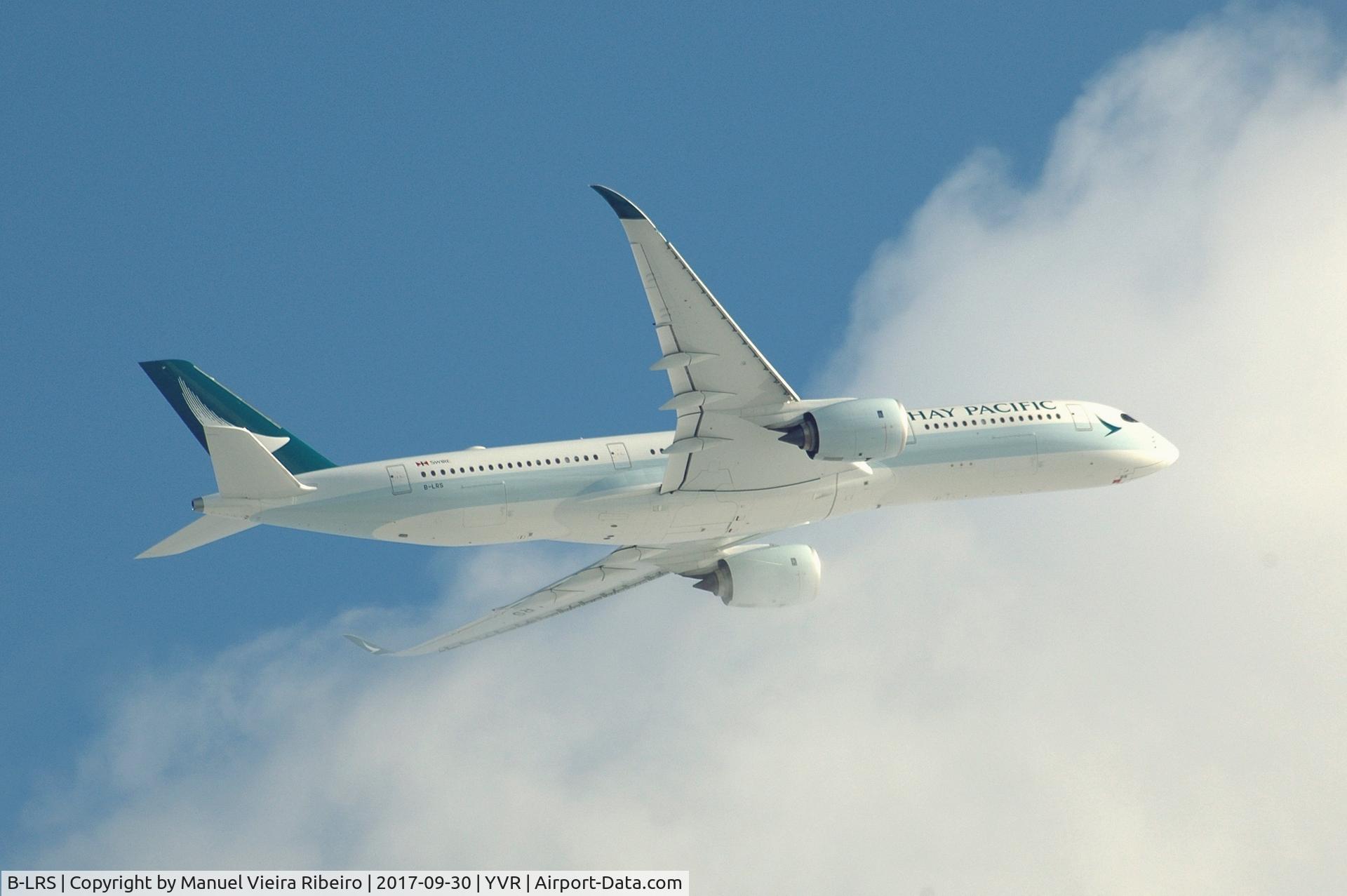 B-LRS, 2017 Airbus A350-941 C/N 128, CX855 to HKG