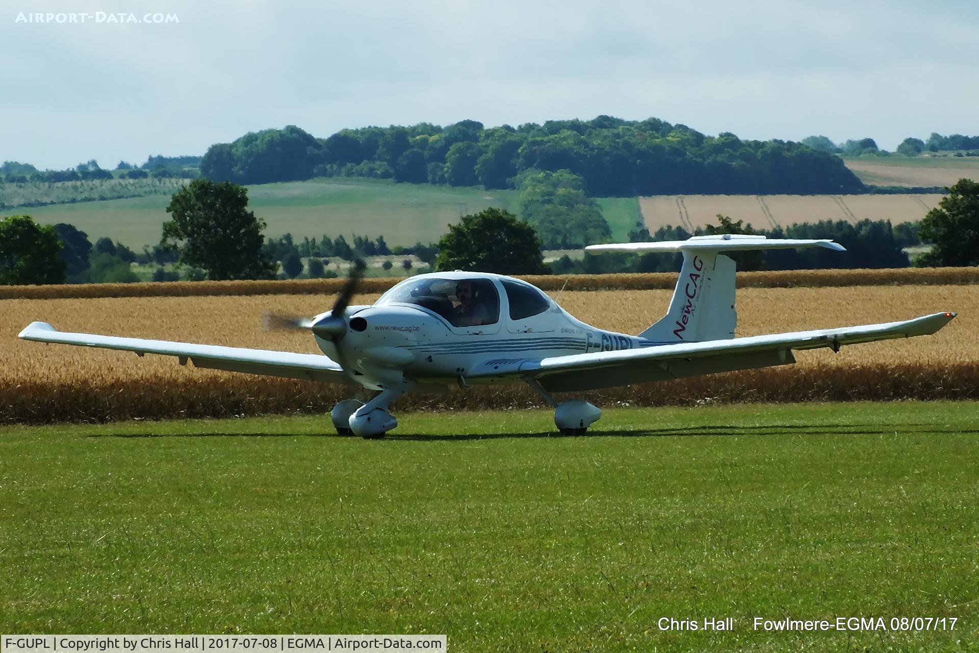F-GUPL, 2005 Diamond DA-40 Diamond Star C/N D4.164, at Fowlmere