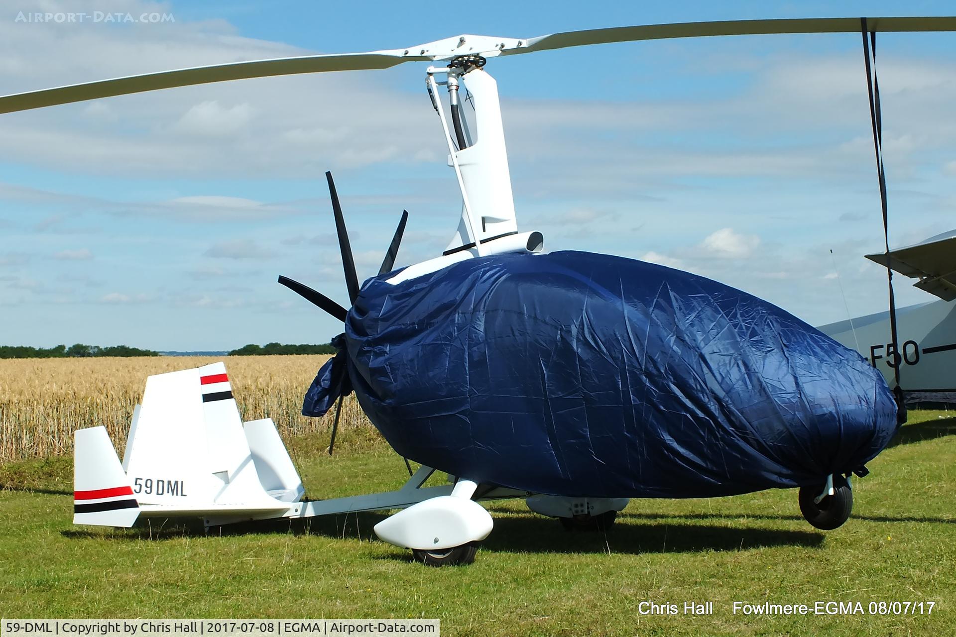 59-DML, Magni Gyro M-24 Orion C/N Not found 59-DML, at Fowlmere