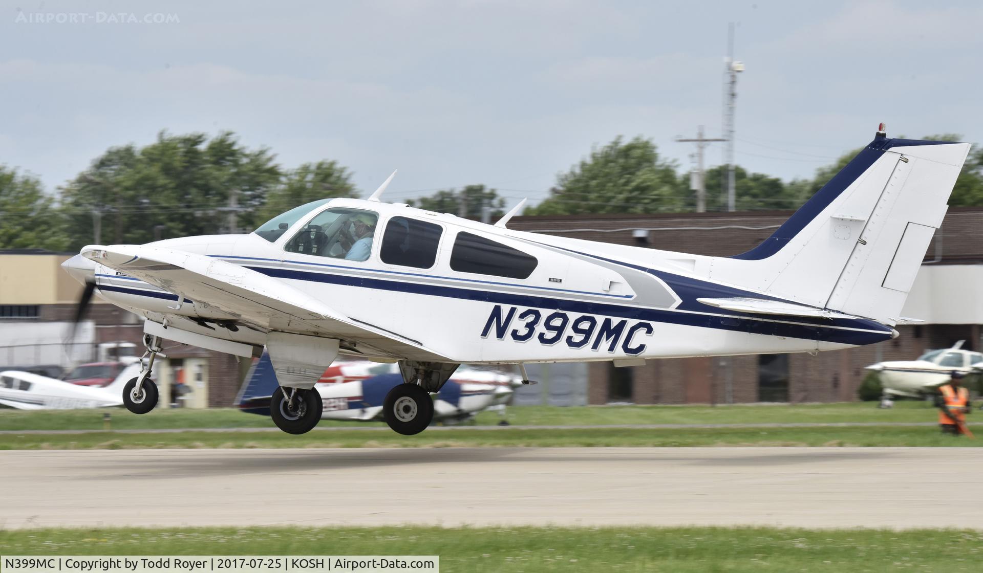 N399MC, 1975 Beech 95-B55 (T42A) Baron C/N TC-1852, Airventure 2017