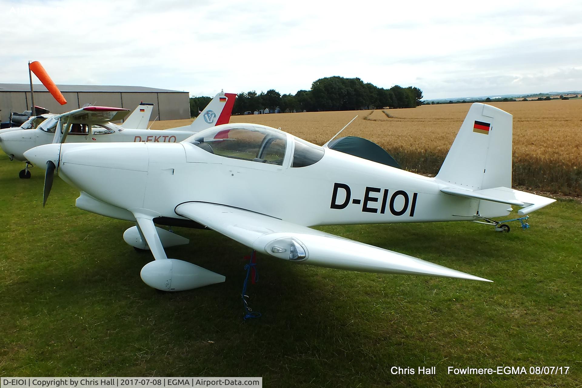 D-EIOI, 2014 Vans RV-9 C/N 21565, at Fowlmere