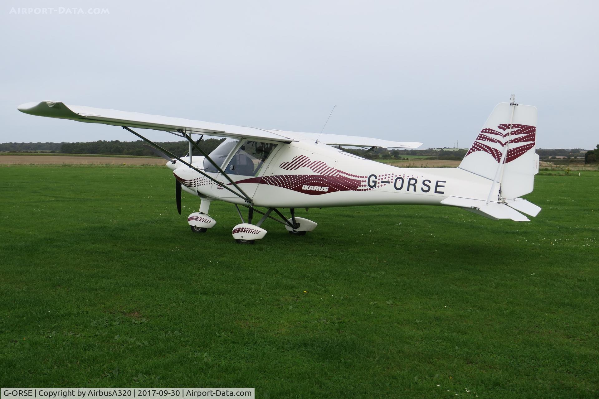G-ORSE, 2015 Comco Ikarus C42 FB100 Bravo C/N 1504-7386, Northreps Airfield