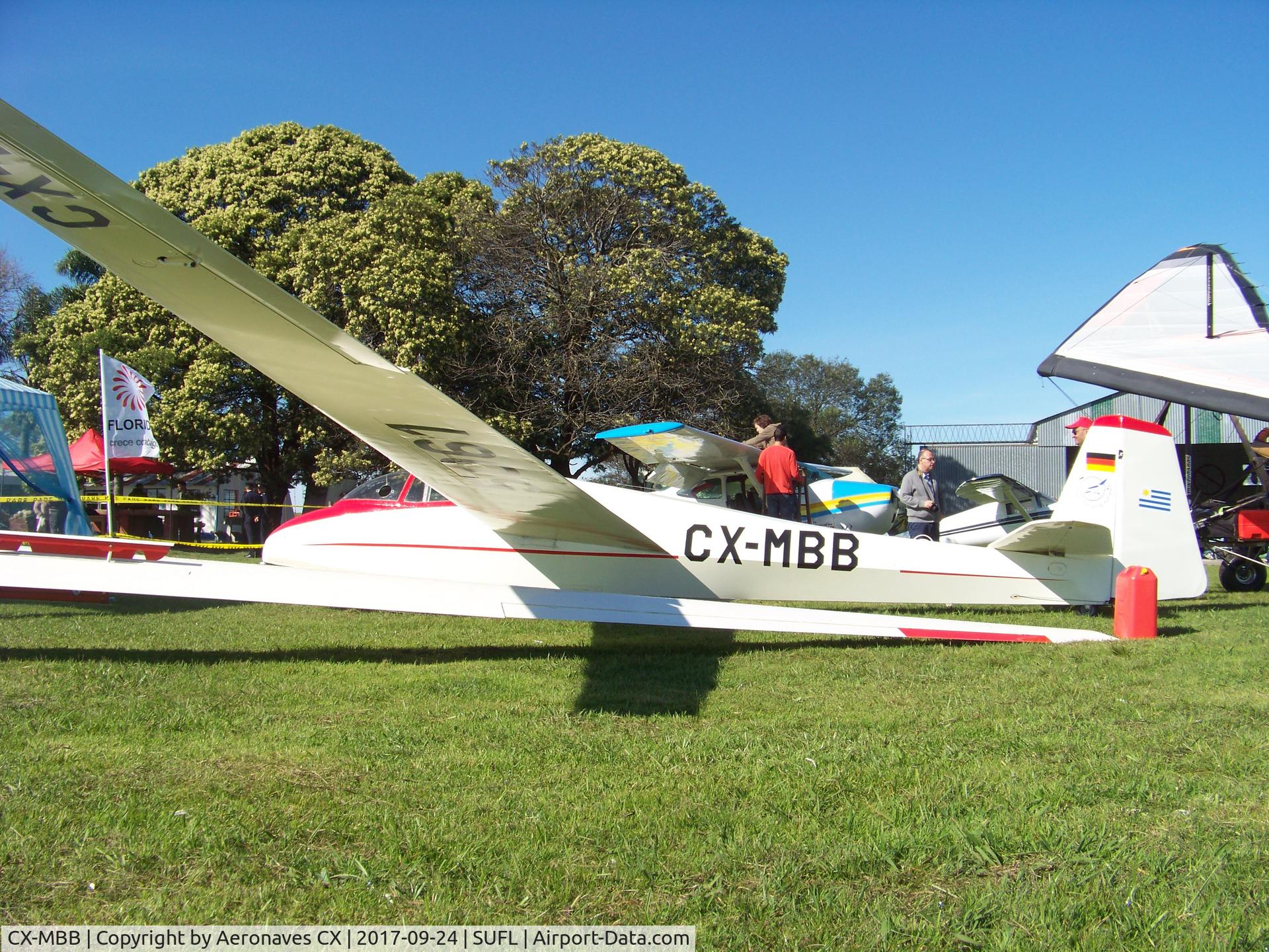 CX-MBB, 1963 Scheibe Bergfalke III C/N 5502, Festival Aéreo Centro Aviación Civil Florida