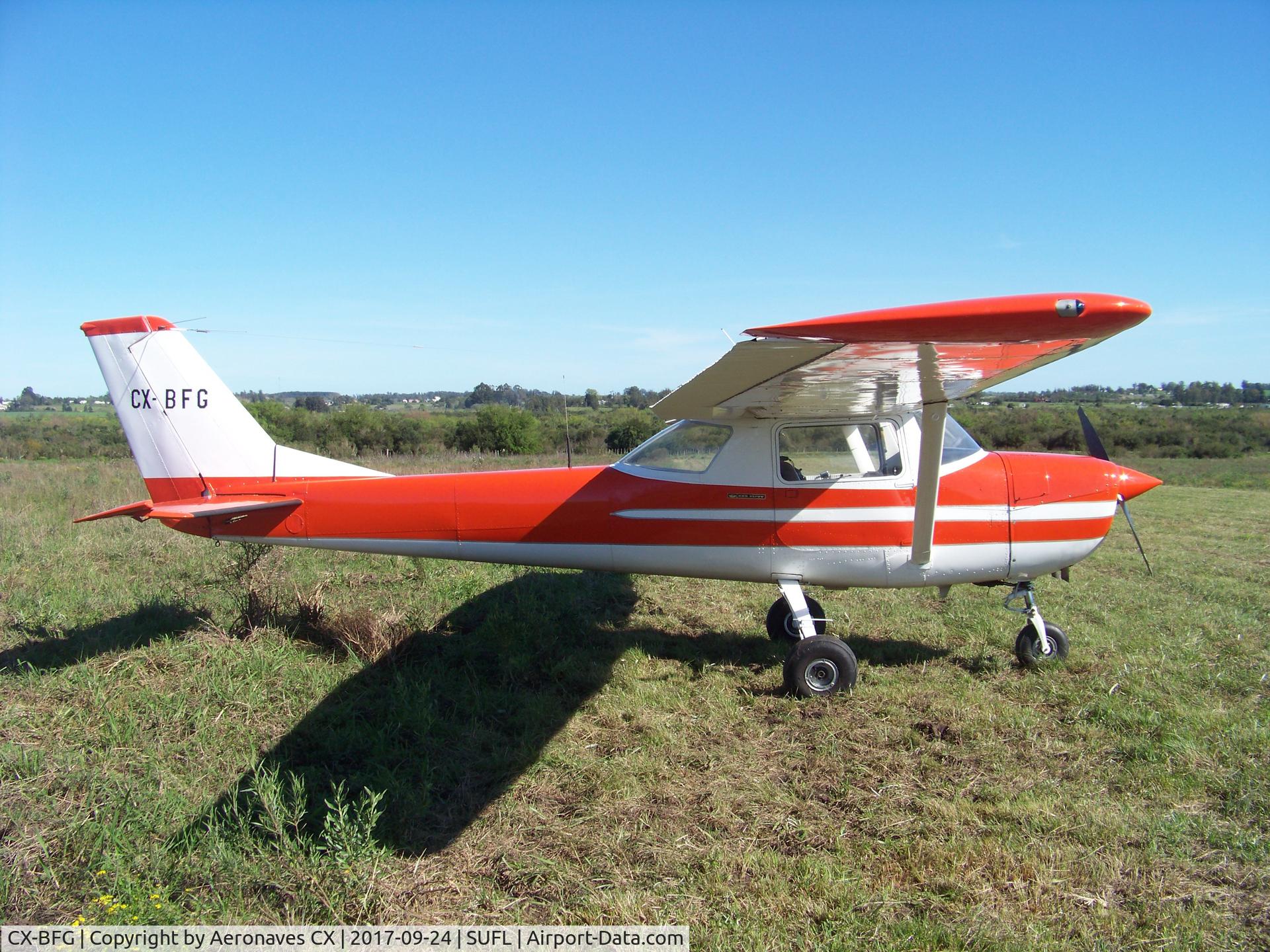 CX-BFG, 1967 Cessna 150G C/N 15066241, Festival Aéreo Centro Aviación Civil Florida con nuevo esquema.