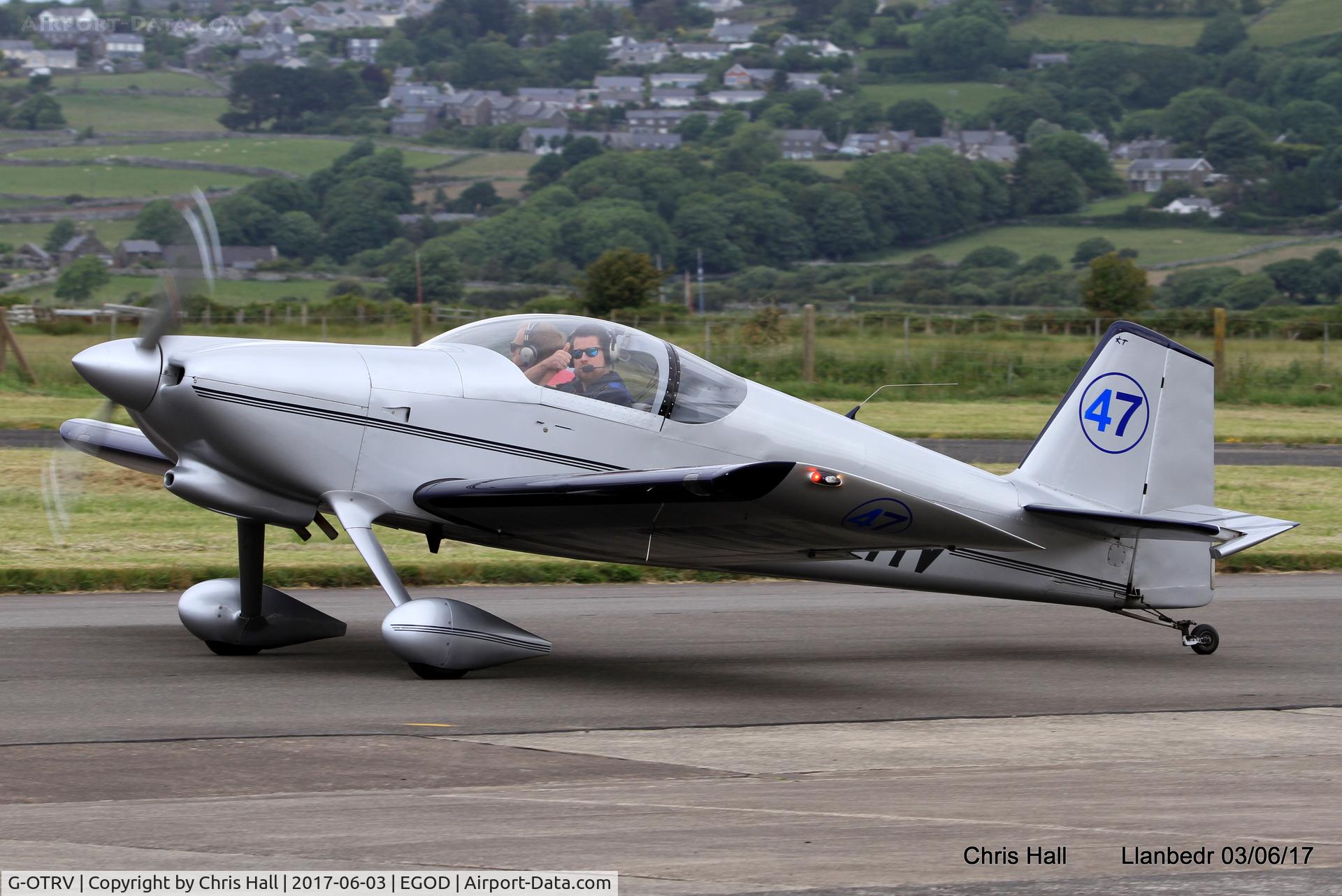 G-OTRV, 1999 Vans RV-6 C/N PFA 181-13302, Royal Aero Club 3Rs air race at Llanbedr