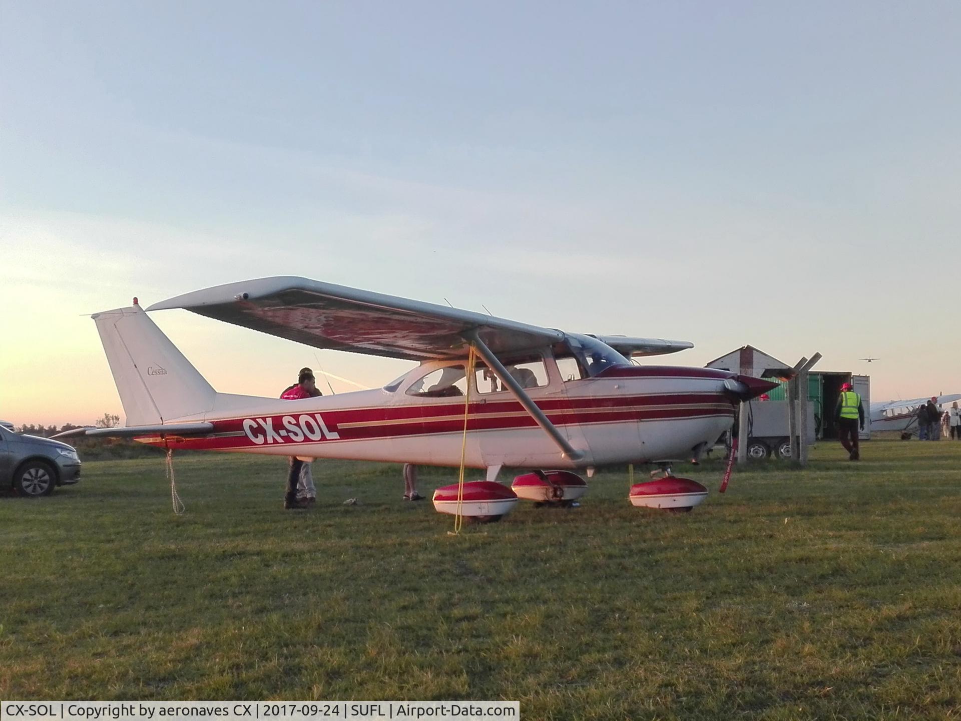 CX-SOL, 1967 Cessna 172H Skyhawk C/N 17255527, Aeronave del Aero Club de Artigas, visto en Festival Aéreo Centro Aviación Civil de Florida en sus 80º.