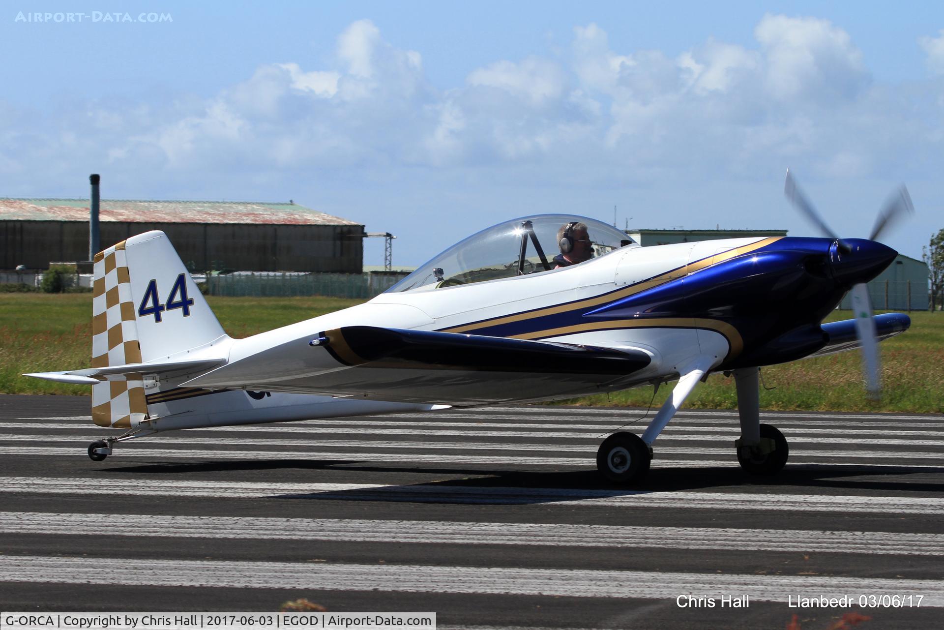 G-ORCA, 2005 Vans RV-4 C/N PFA 181-12924, Royal Aero Club 3Rs air race at Llanbedr