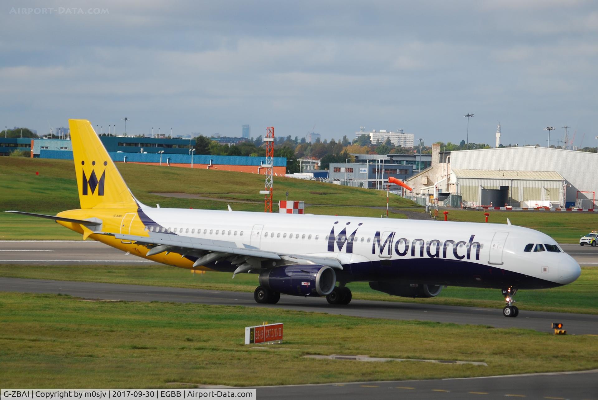 G-ZBAI, 2005 Airbus A321-231 C/N 2553, On the ground after a missed approach at EGBB