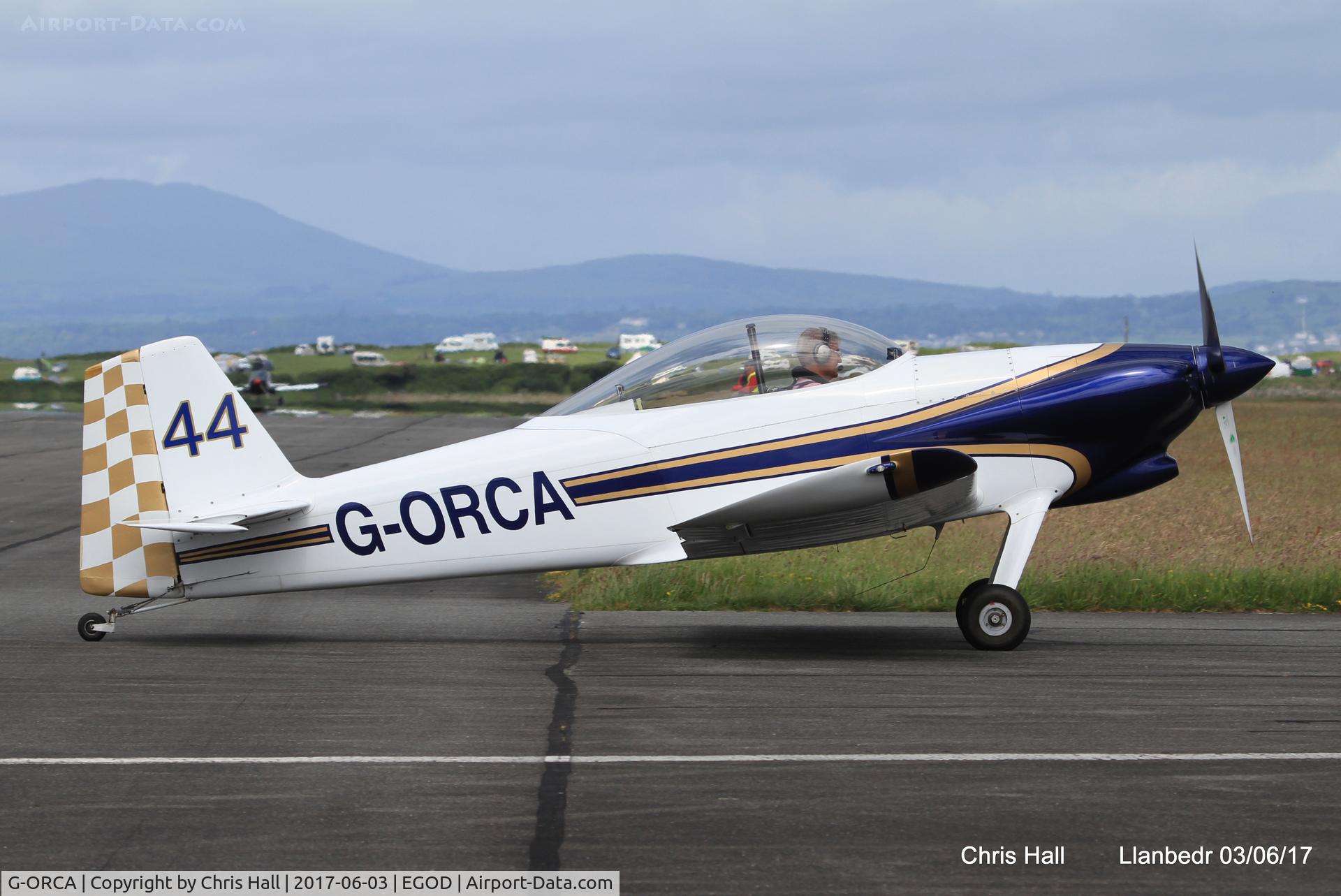 G-ORCA, 2005 Vans RV-4 C/N PFA 181-12924, Royal Aero Club 3Rs air race at Llanbedr