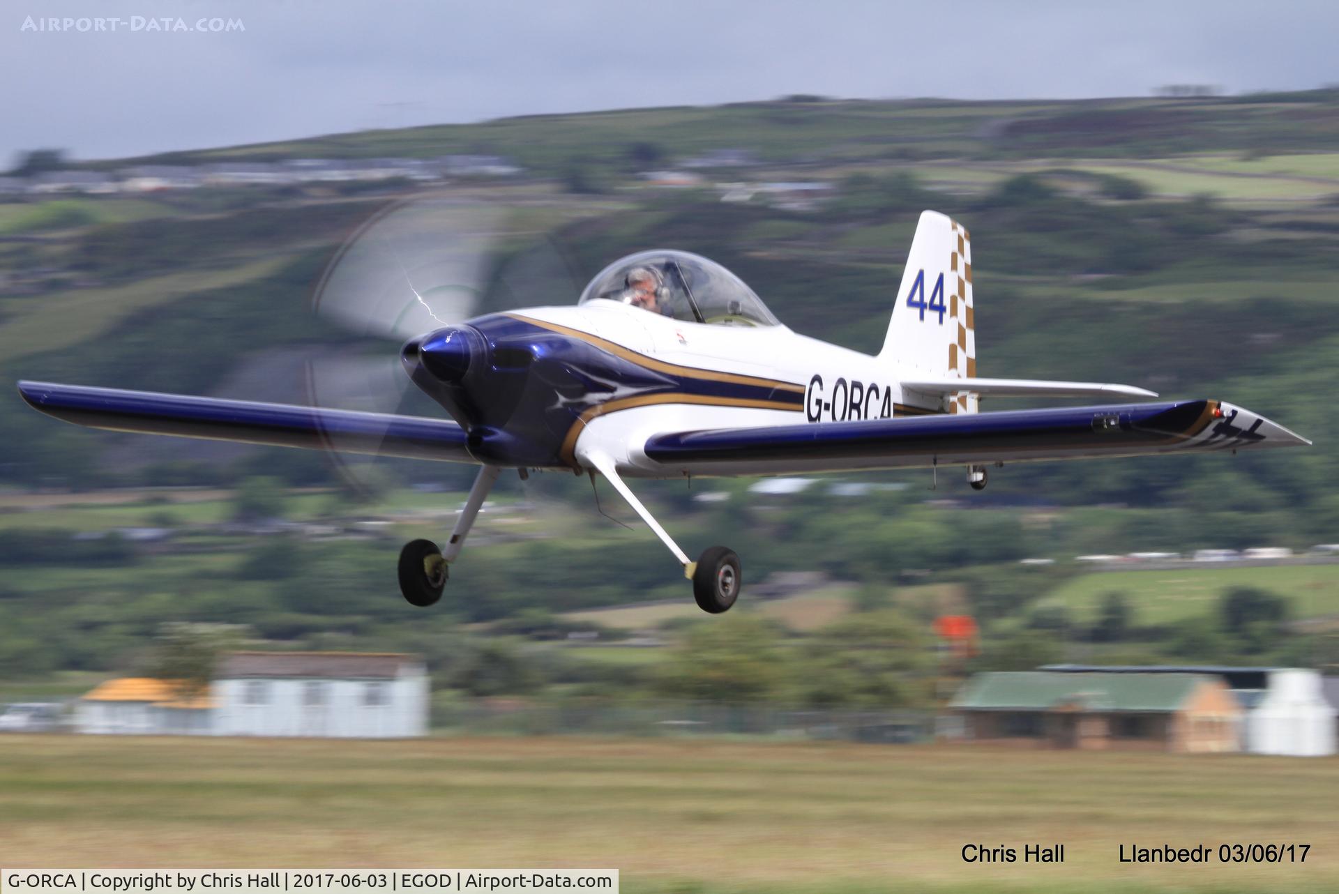 G-ORCA, 2005 Vans RV-4 C/N PFA 181-12924, Royal Aero Club 3Rs air race at Llanbedr
