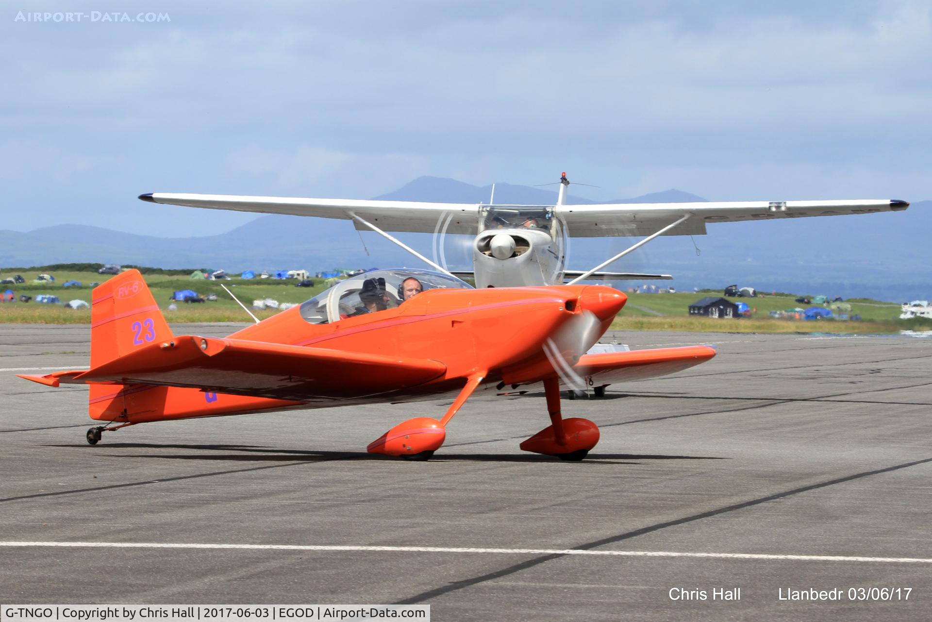 G-TNGO, 1994 Vans RV-6 C/N 21897, Royal Aero Club 3Rs air race at Llanbedr