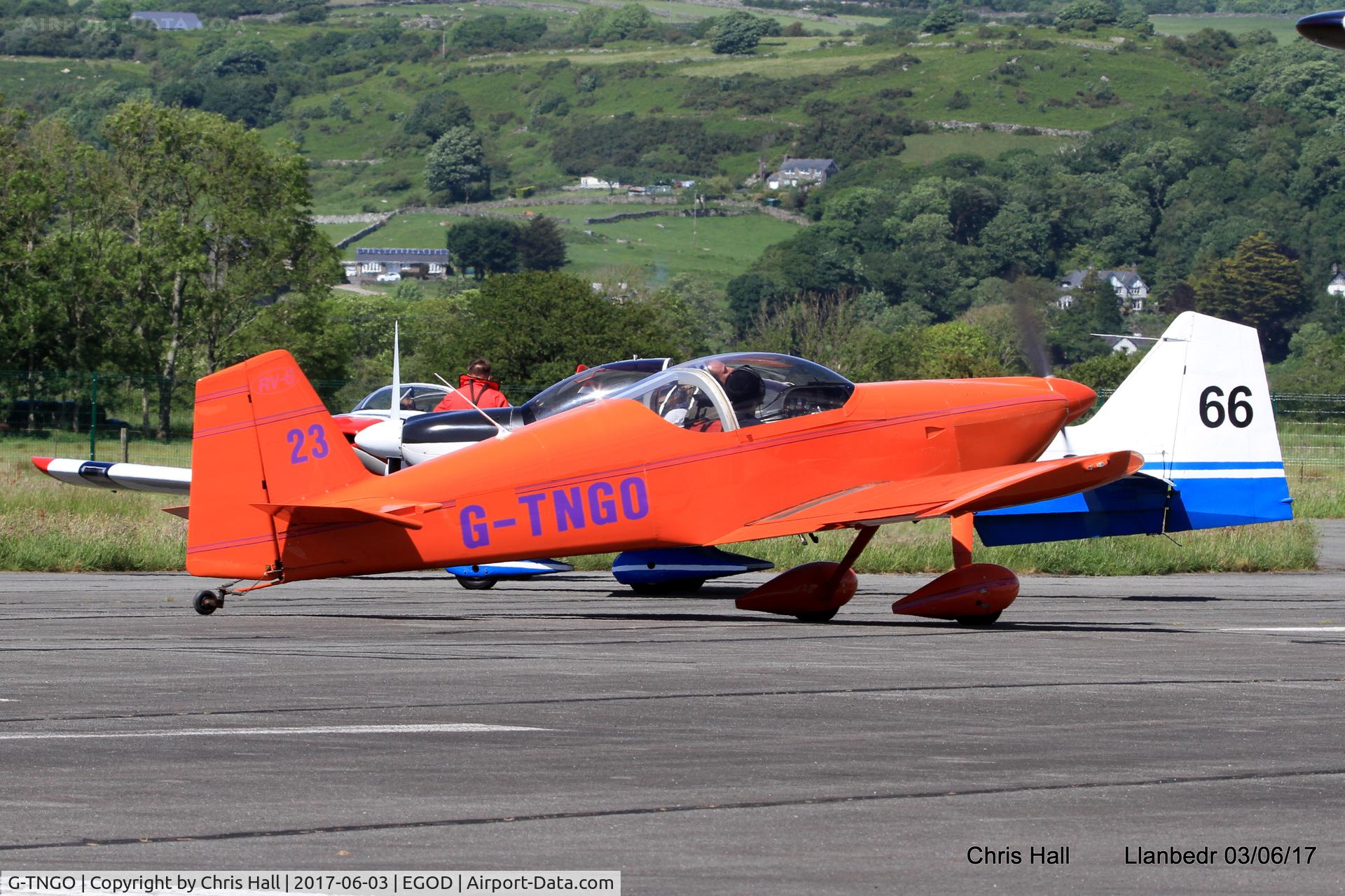 G-TNGO, 1994 Vans RV-6 C/N 21897, Royal Aero Club 3Rs air race at Llanbedr