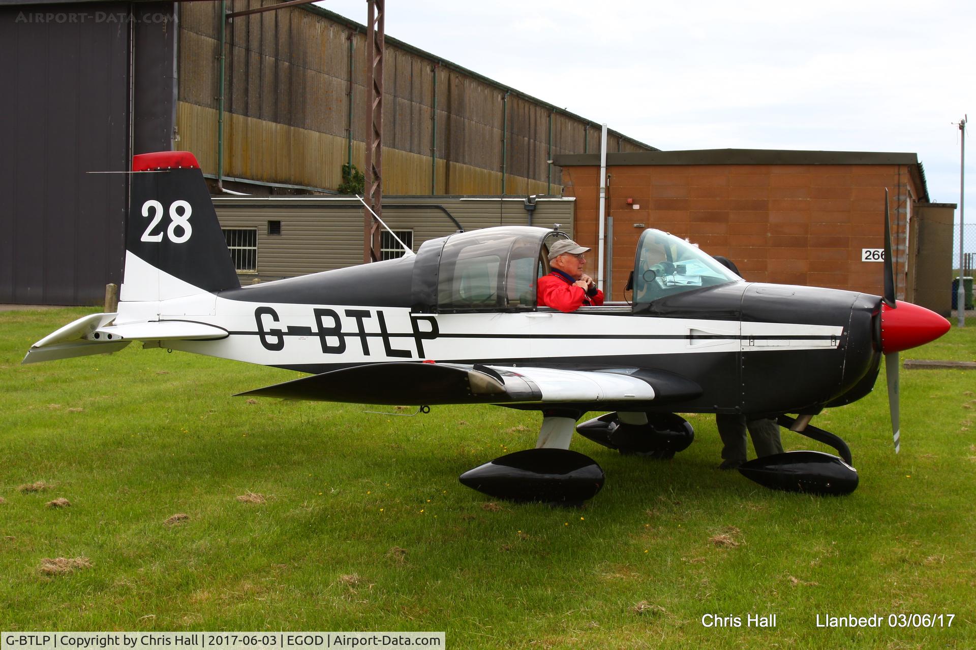 G-BTLP, 1977 Grumman American AA-1C Lynx C/N AA1C-0109, Royal Aero Club 3Rs air race at Llanbedr