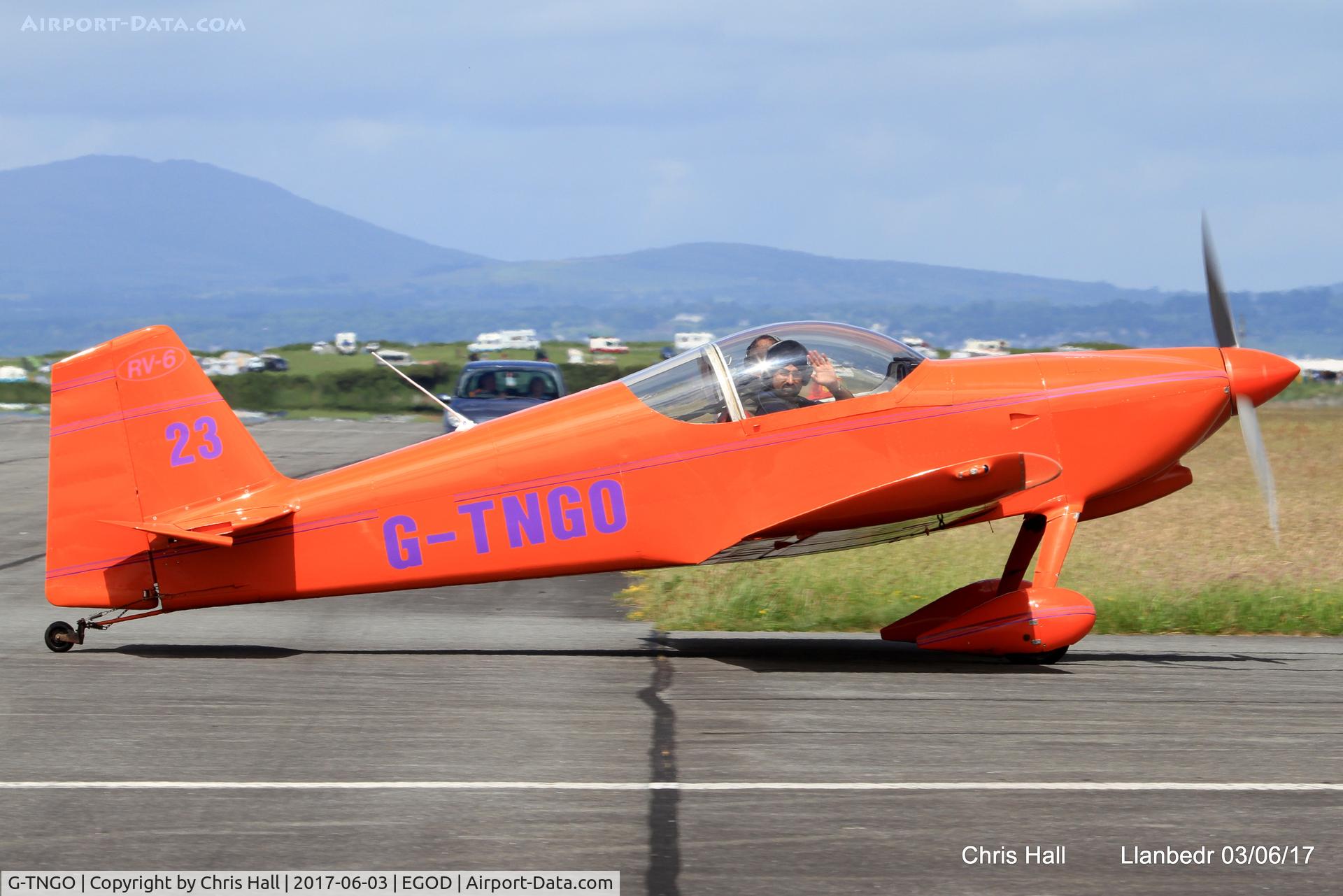 G-TNGO, 1994 Vans RV-6 C/N 21897, Royal Aero Club 3Rs air race at Llanbedr