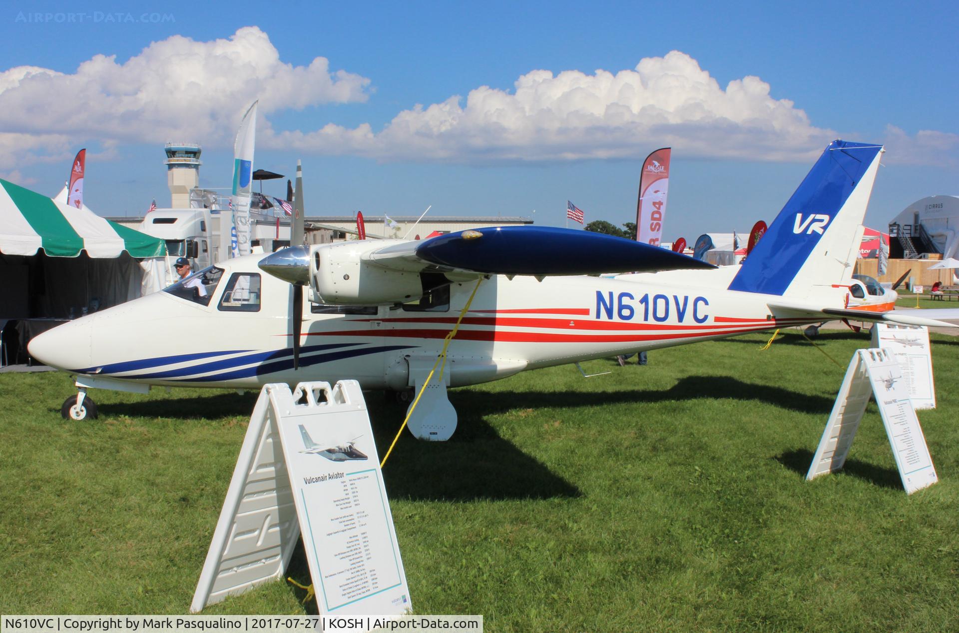 N610VC, 2014 Vulcanair P-68R Victor C/N 480/R, Vulcanair P-68R