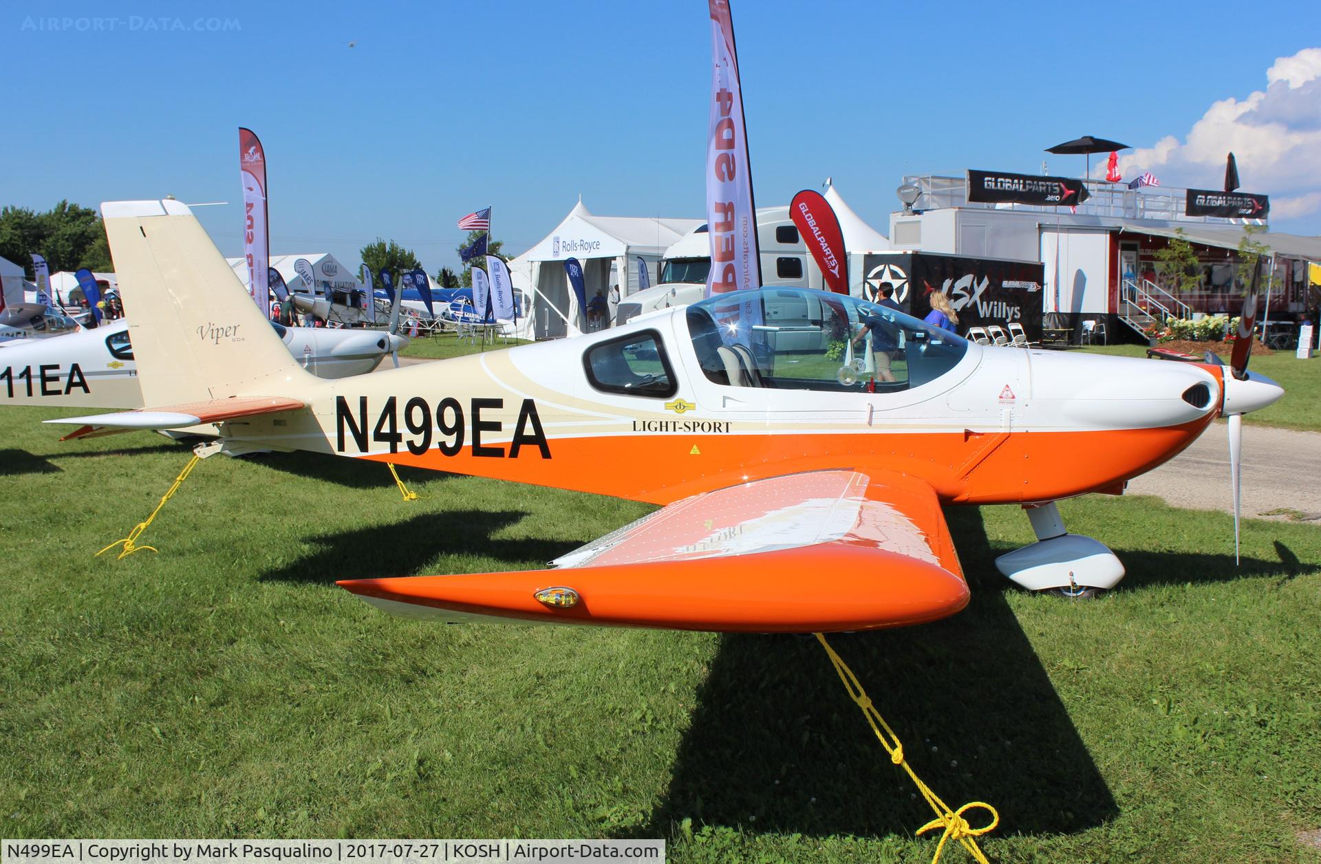 N499EA, 2017 Tomark Aero Viper SD-4 C/N 0099, Tomark Aero Viper SD-4