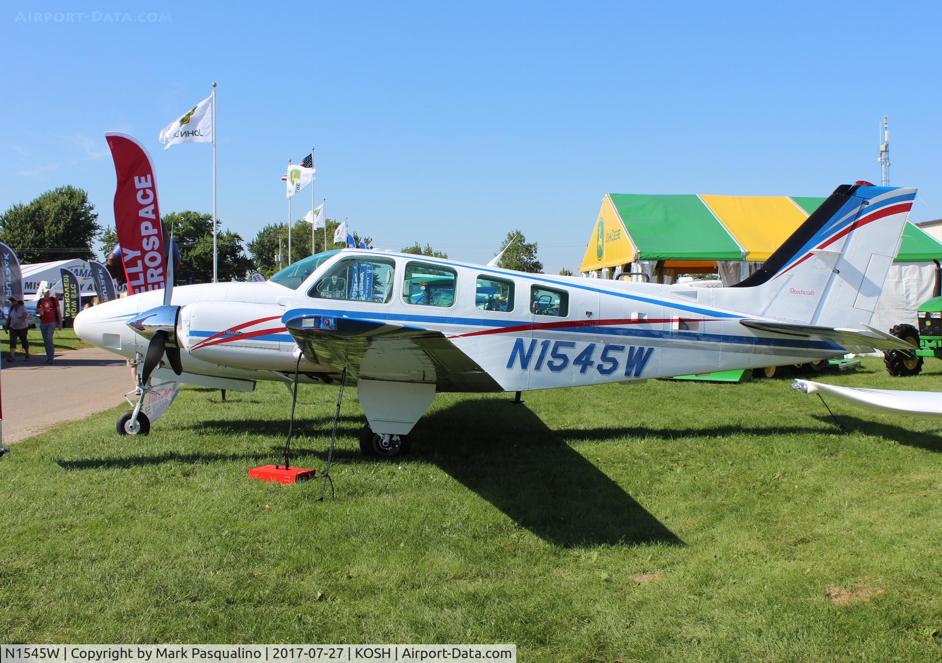 N1545W, 1989 Beech 58 Baron C/N TH-1545, Beech 58