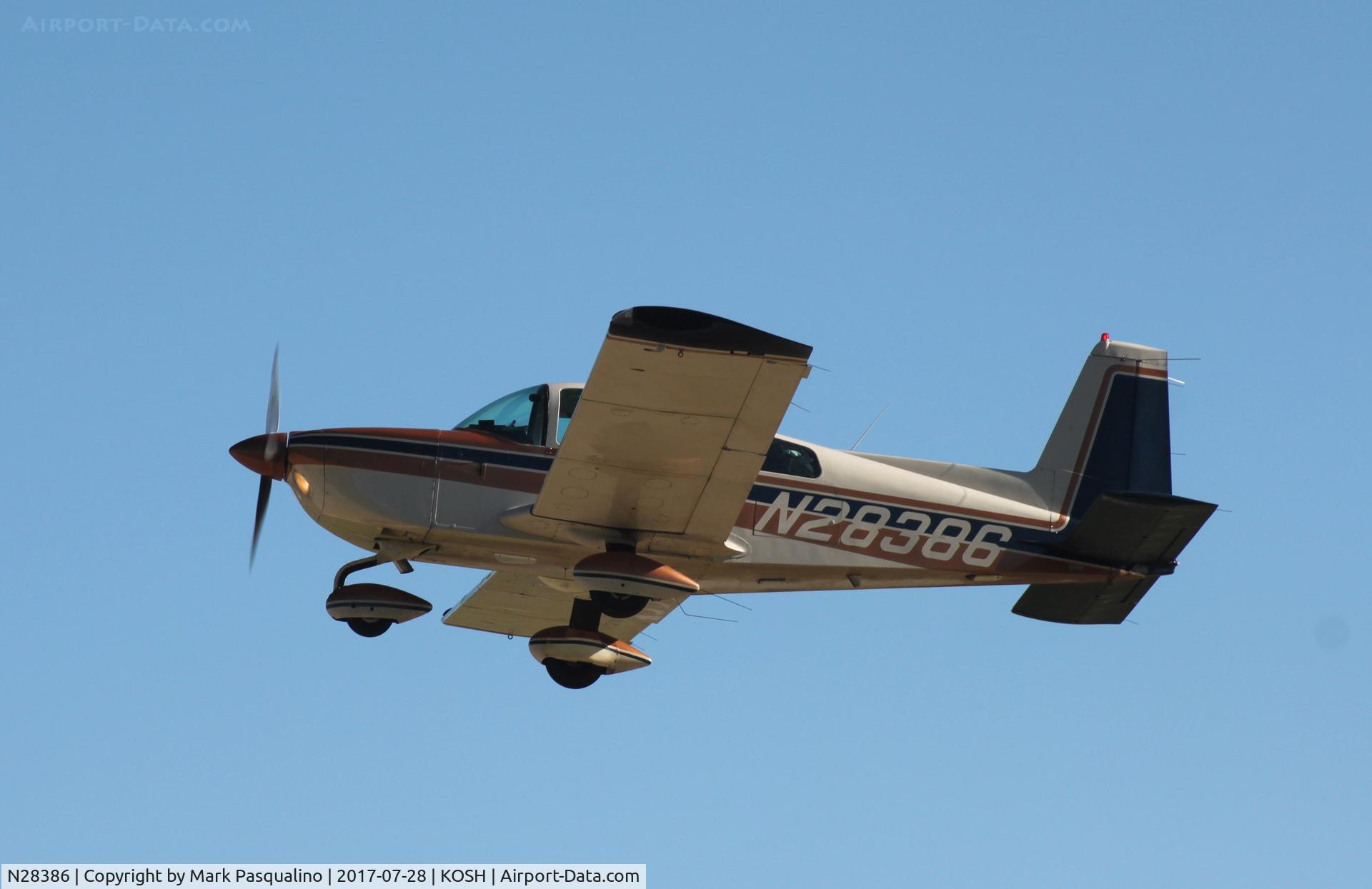 N28386, 1977 Grumman American AA-5B Tiger C/N AA5B0584, AA-5B