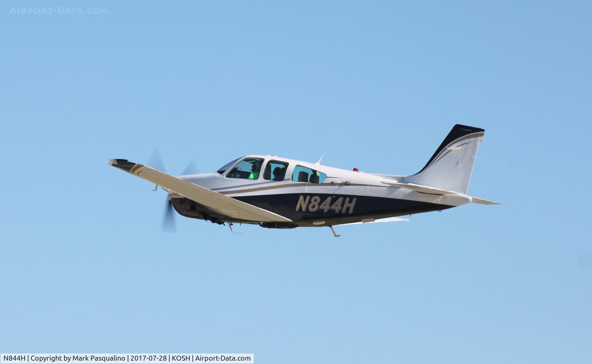 N844H, 1991 Beech F33A Bonanza C/N CE-1623, Beech F33A