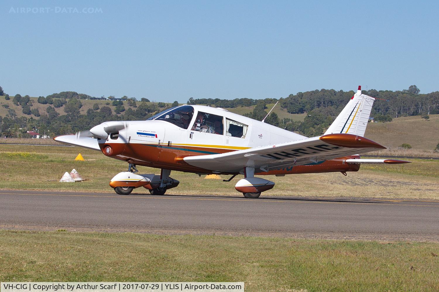 VH-CIG, 1963 Piper PA-28-180 C/N 28-1297, Lismore NSW Aviation Expo 2017