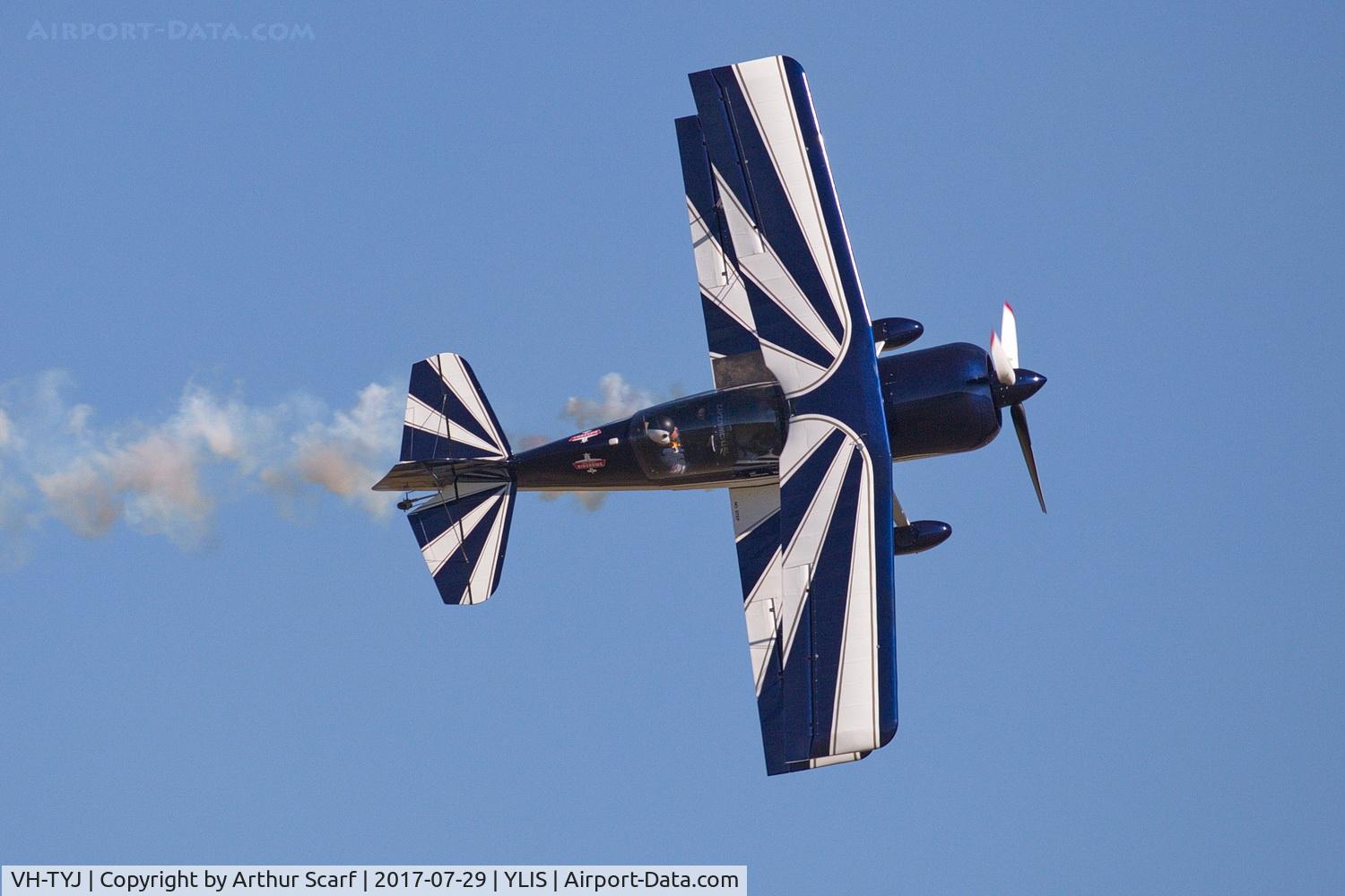 VH-TYJ, 2003 Pitts Model 12 C/N 108, Lismore NSW Aviation Expo 2017
