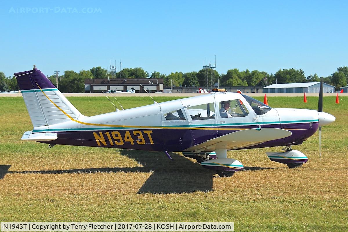 N1943T, 1971 Piper PA-28-180 Cherokee C/N 28-7105156, At 2017 EAA AirVenture at Oshkosh