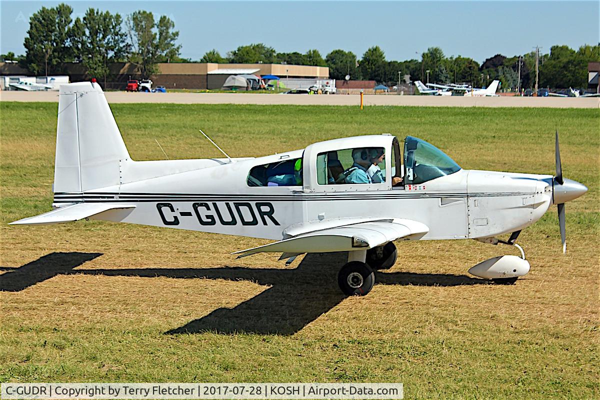 C-GUDR, 1975 American Aviation AA-5B Traveler C/N AA5B0141, At 2017 EAA AirVenture at Oshkosh