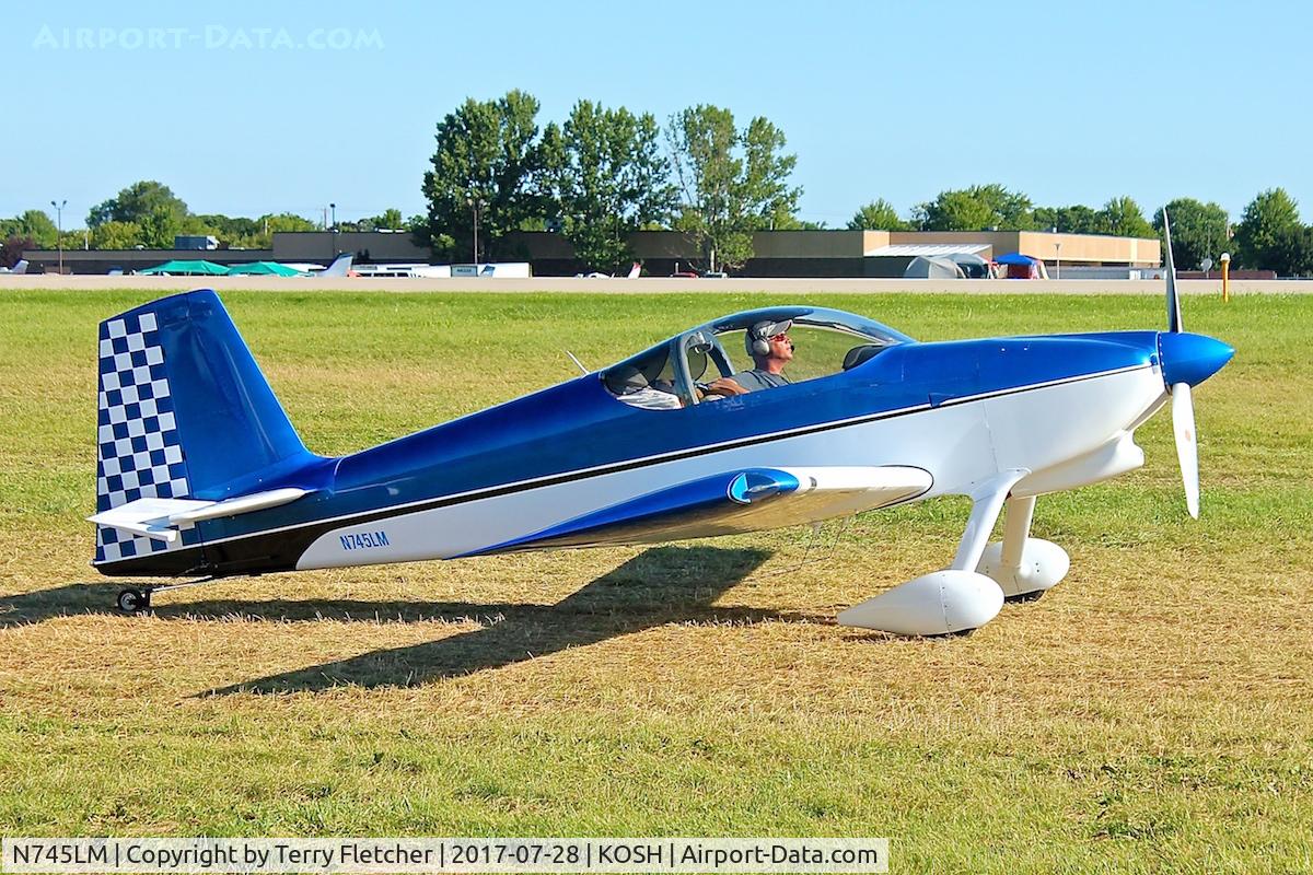 N745LM, 2015 Vans RV-7 C/N 70346, At 2017 EAA AirVenture at Oshkosh