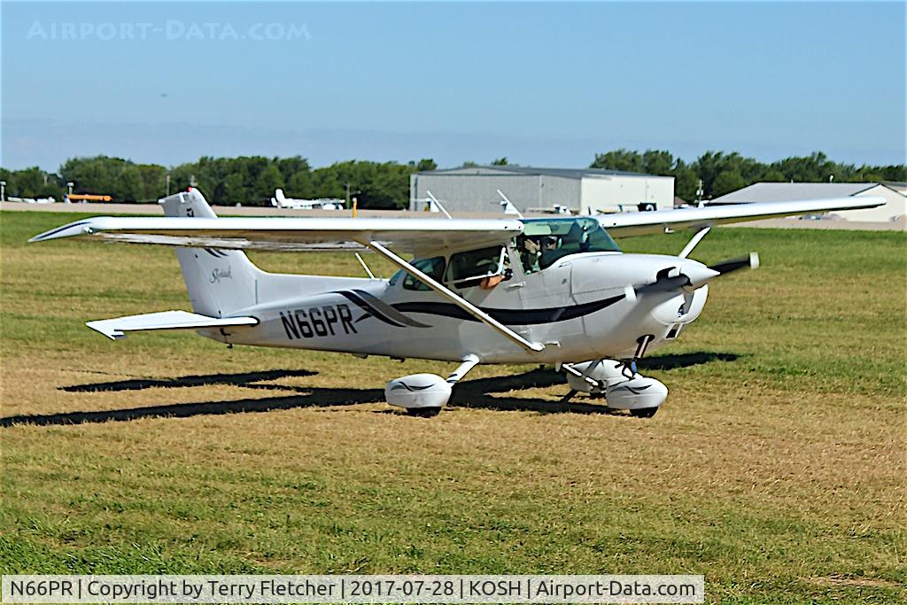 N66PR, 1980 Cessna 172N C/N 17273879, At 2017 EAA AirVenture at Oshkosh