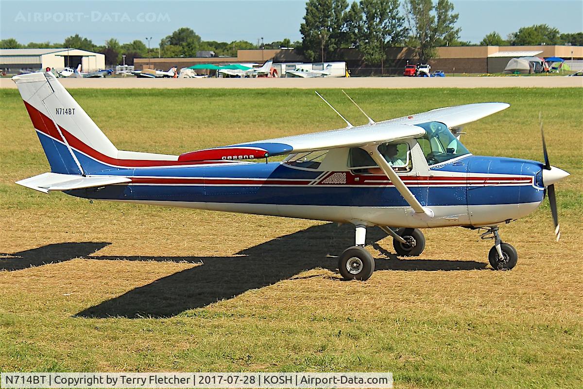 N714BT, 1976 Cessna 150M C/N 15079056, At 2017 EAA AirVenture at Oshkosh