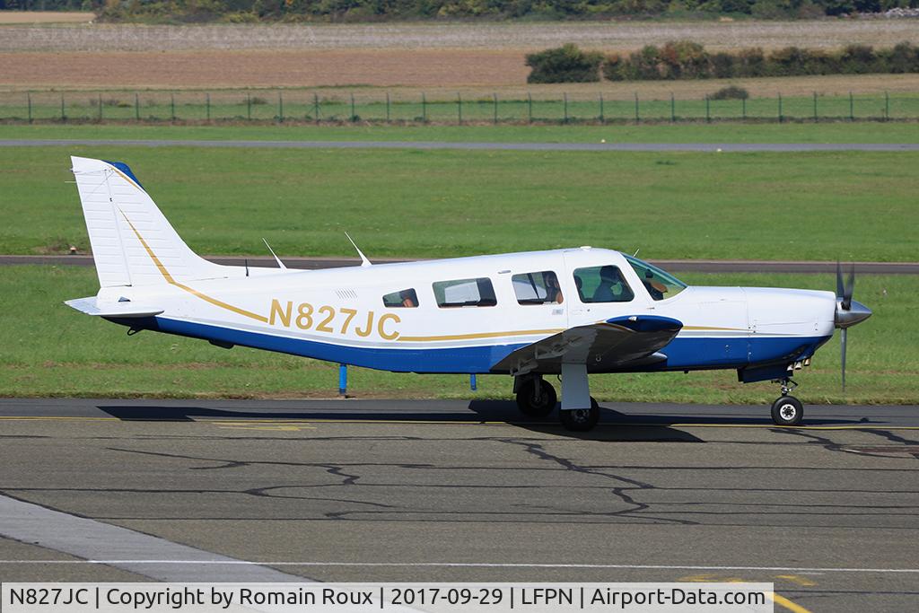 N827JC, Piper PA-32R-301 Saratoga SP C/N 32R-8113044, Taxiing