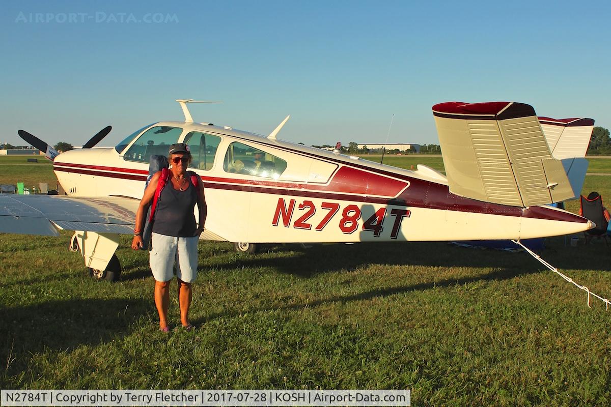 N2784T, 1967 Beech V35 Bonanza C/N D-8489, At 2017 EAA AirVenture at Oshkosh