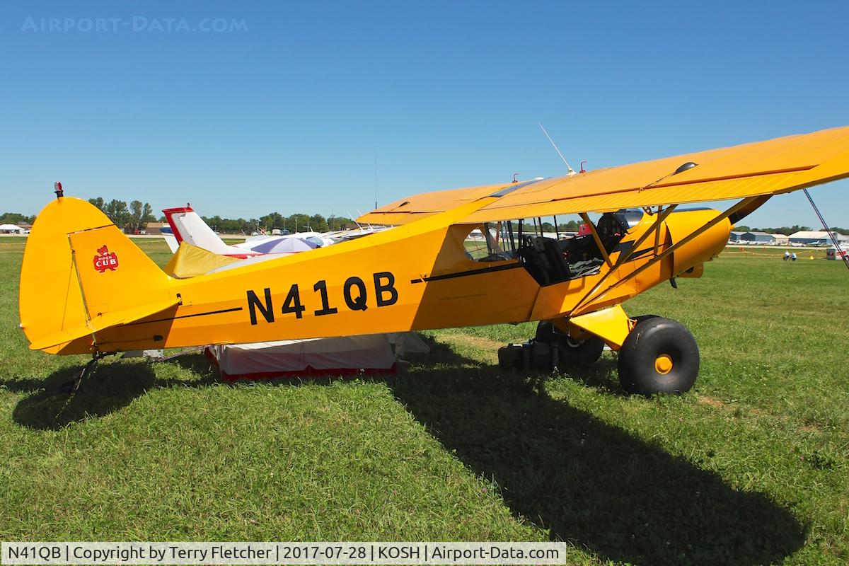 N41QB, 1979 Piper PA-18-150 Super Cub C/N 18-7909067, At 2017 EAA AirVenture at Oshkosh