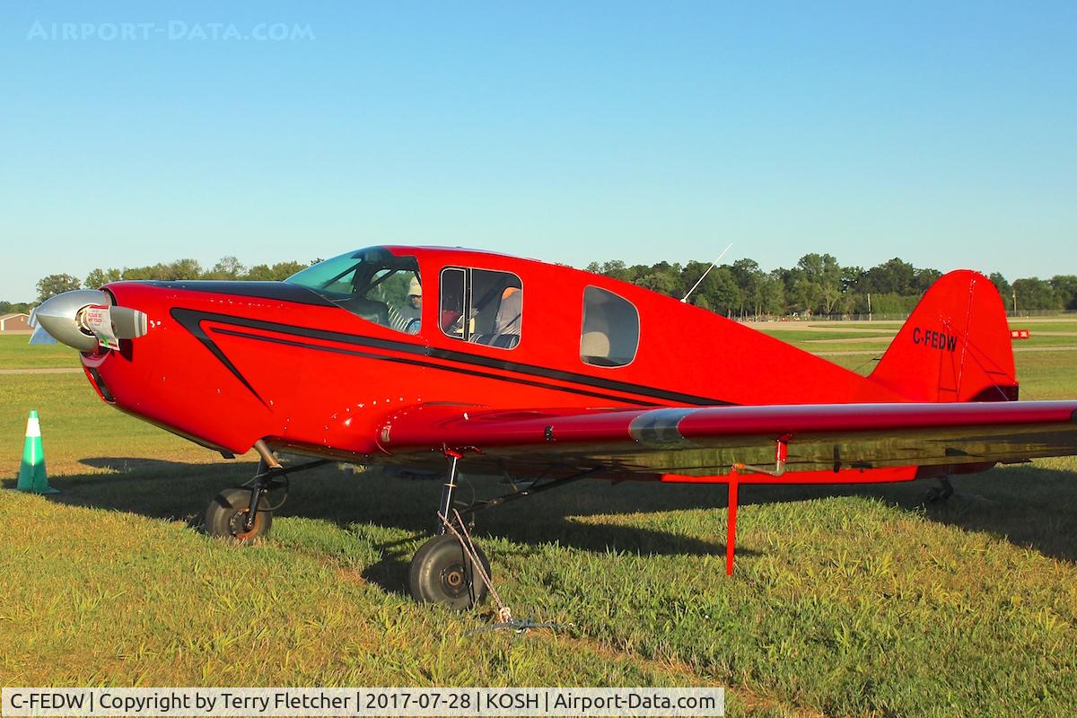 C-FEDW, 1950 Bellanca 14-19 Cruisair Senior C/N 2012, At 2017 EAA AirVenture at Oshkosh