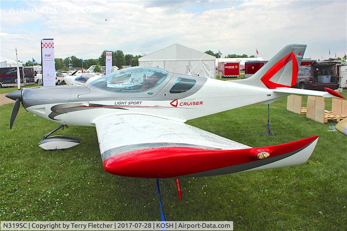 N319SC, 2017 Czech Sport Aircraft SportCruiser C/N C0596, At 2017 EAA AirVenture at Oshkosh