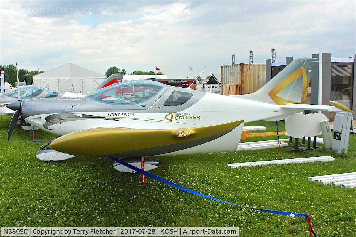 N380SC, 2017 Czech Sport Aircraft Sportcruiser C/N C0600, At 2017 EAA AirVenture at Oshkosh